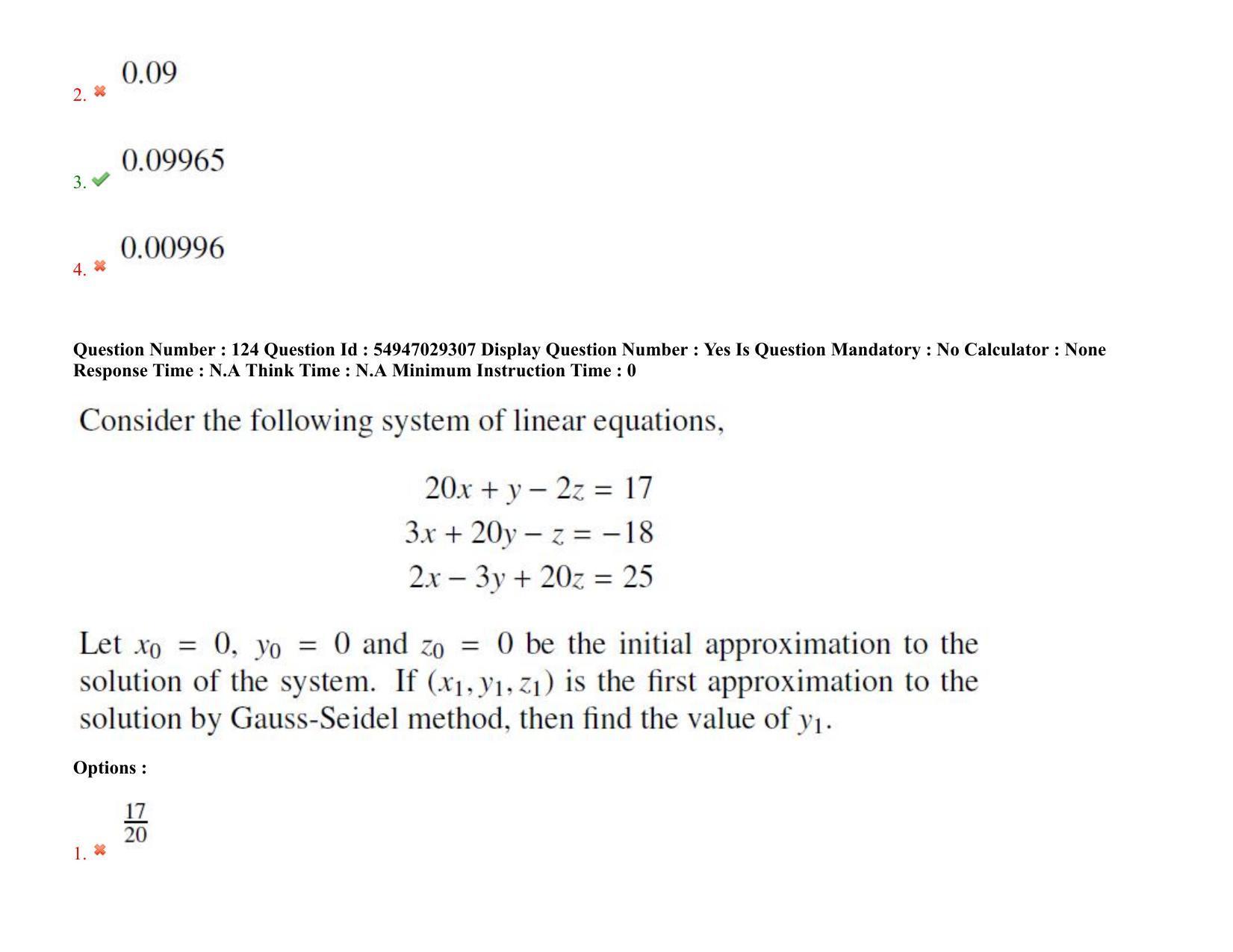 AP RCET 2022: Mathematics - 19-10-2022 (Wednesday) Session-II Question Paper With keys - Page 92