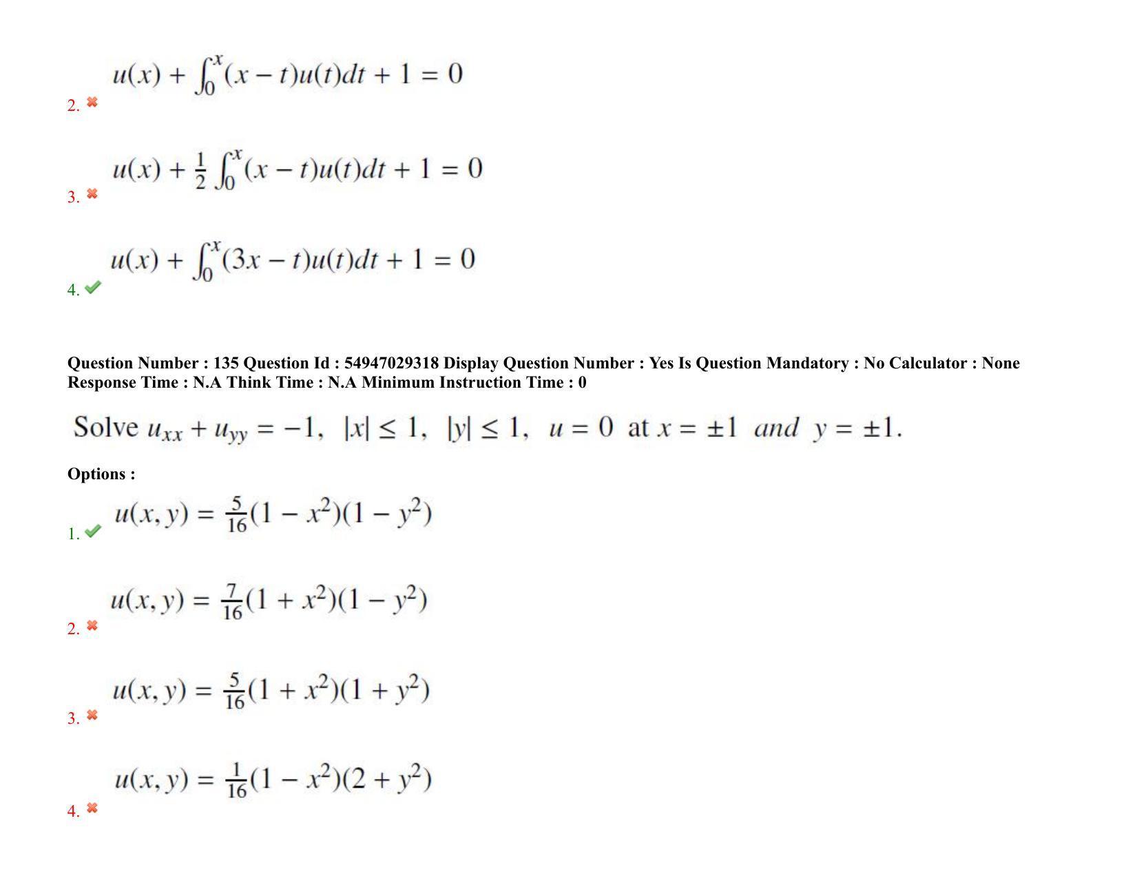 AP RCET 2022: Mathematics - 19-10-2022 (Wednesday) Session-II Question Paper With keys - Page 100