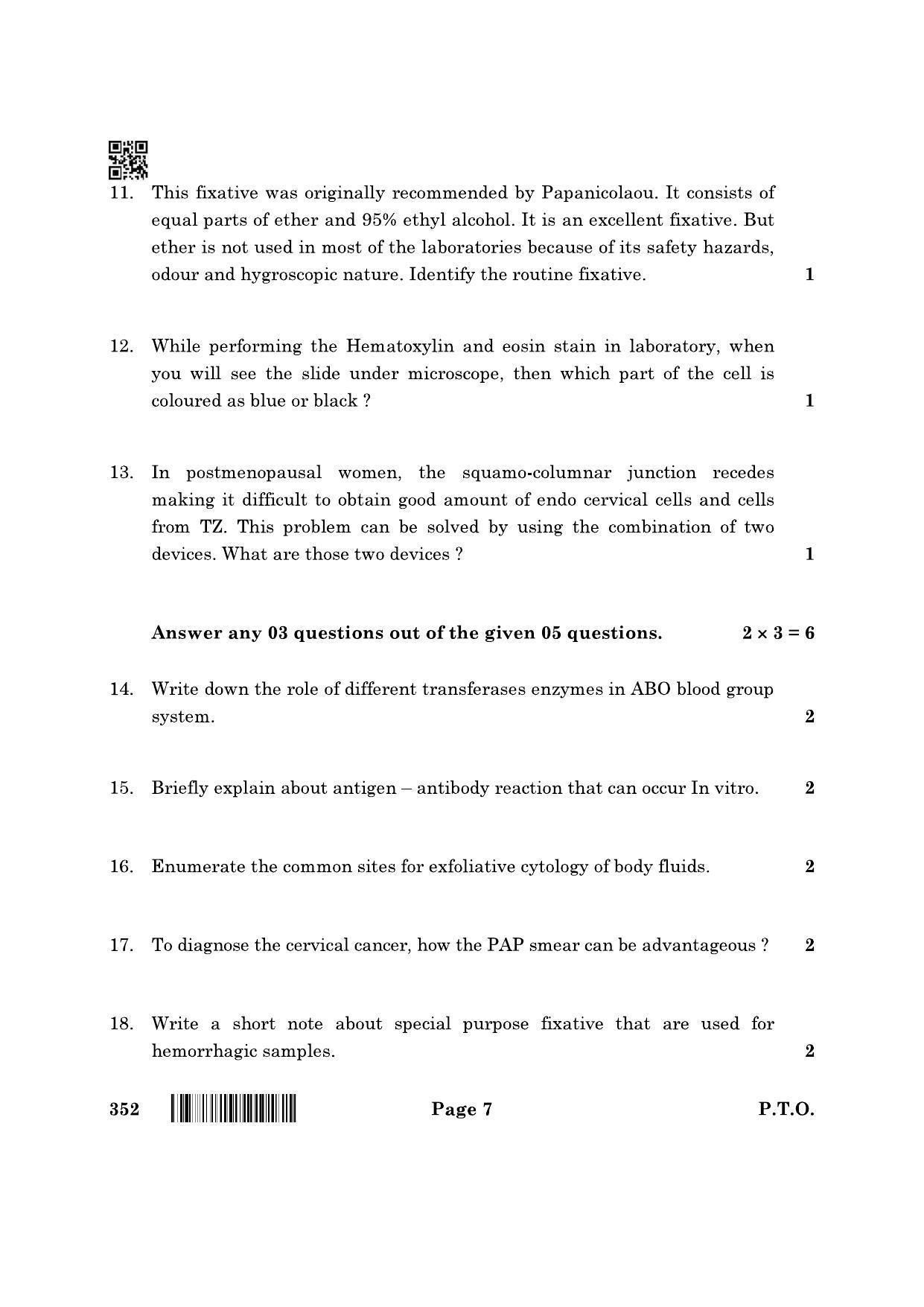 CBSE Class 12 352_Medical Diagnostics 2022 Question Paper - Page 7