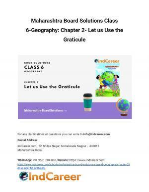 Maharashtra Board Solutions Class 6-Geography: Chapter 2- Let us Use the Graticule