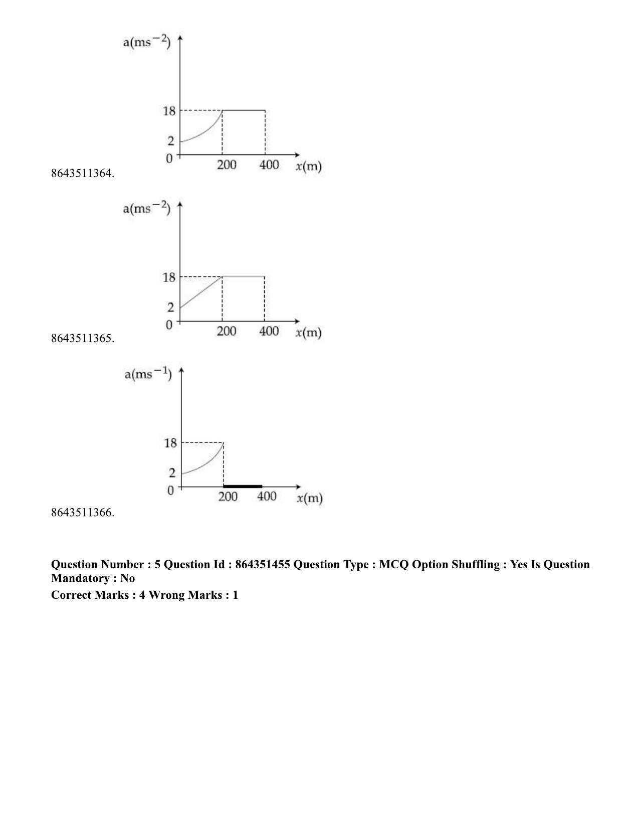 JEE Mains 2021: BTech EO (Shift 1) 16-03-2021 Question Paper - Page 7