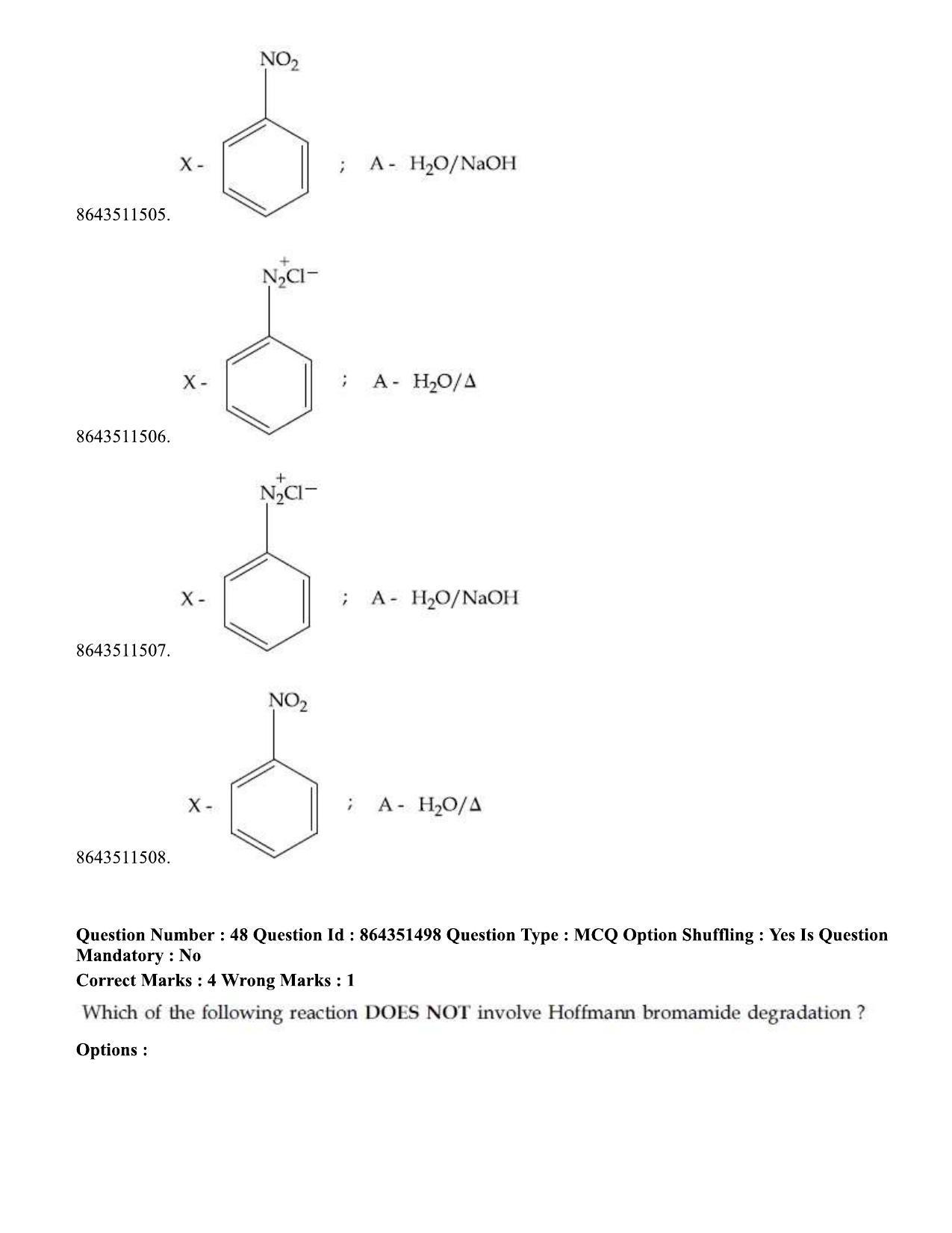 JEE Mains 2021: BTech EO (Shift 1) 16-03-2021 Question Paper - Page 55