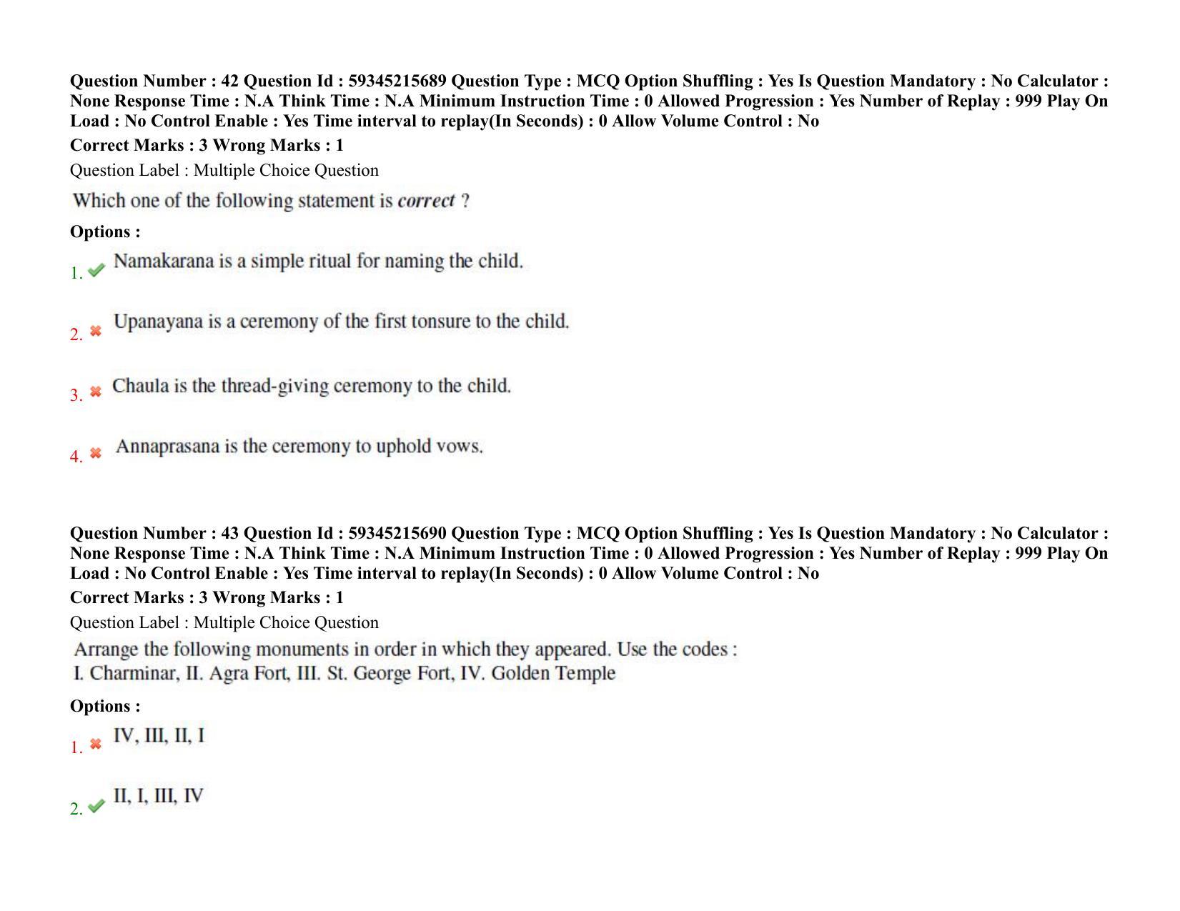 BHU RET Hospitality and Tourism Management 2021 Question Pape - Page 37
