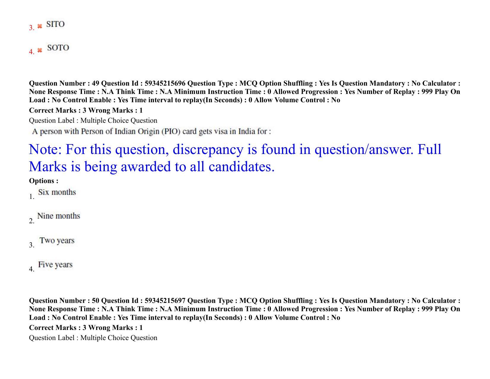 BHU RET Hospitality and Tourism Management 2021 Question Pape - Page 41