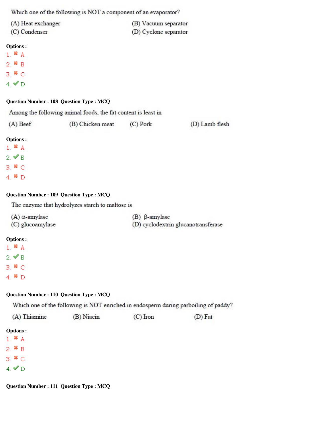 GATE 2015 Life Sciences (XL) Question Paper with Answer Key - Page 36