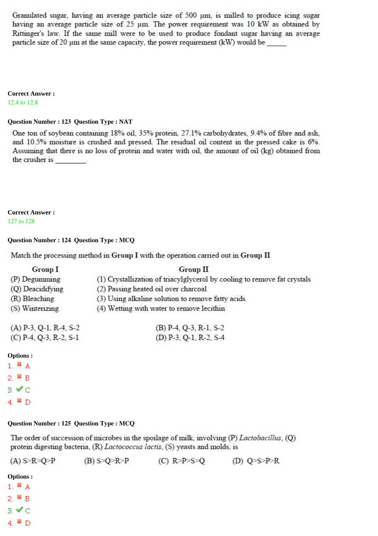 GATE 2015 Life Sciences (XL) Question Paper with Answer Key - Page 40