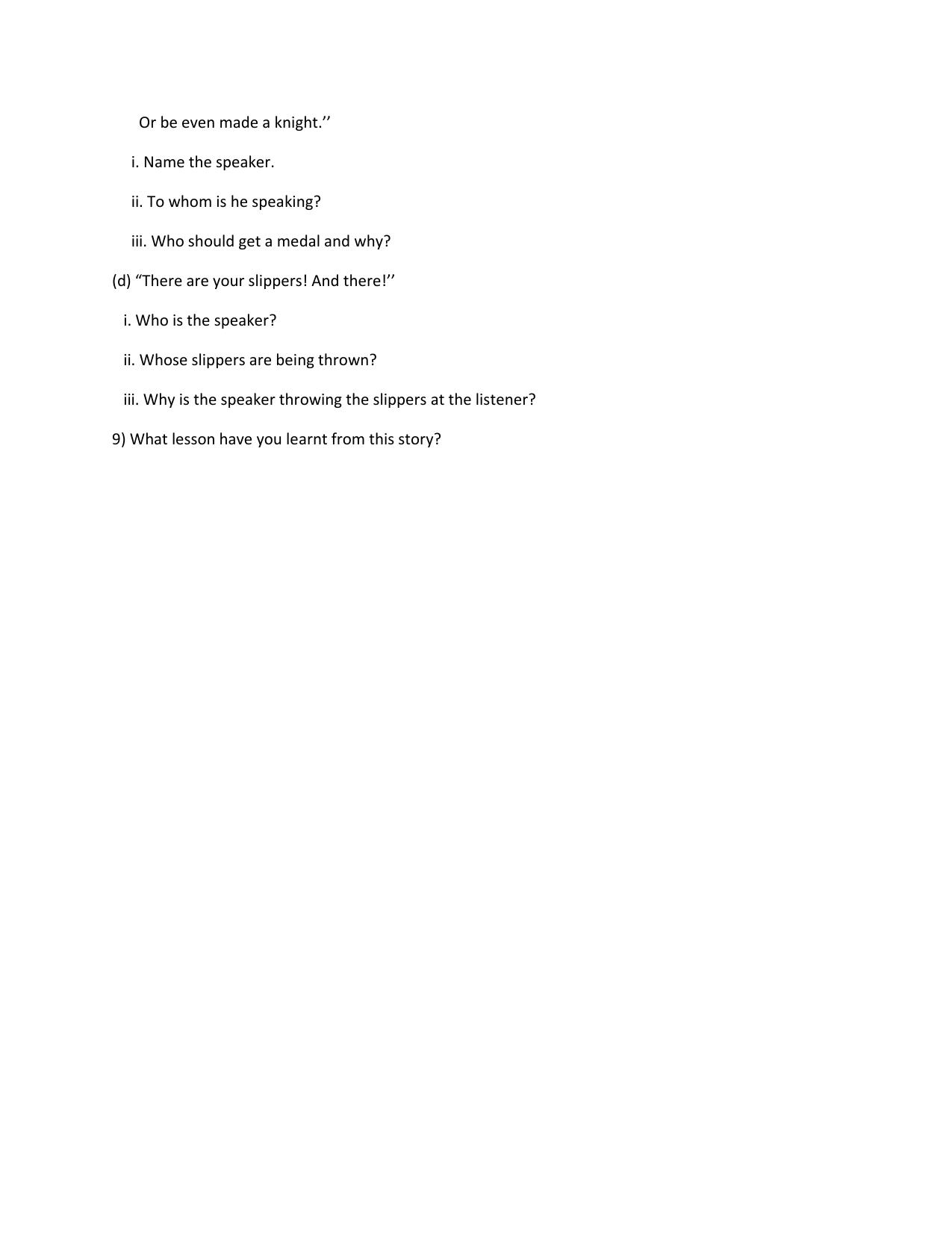 CBSE Worksheets for Class 8 English Assignment 60 - Page 2