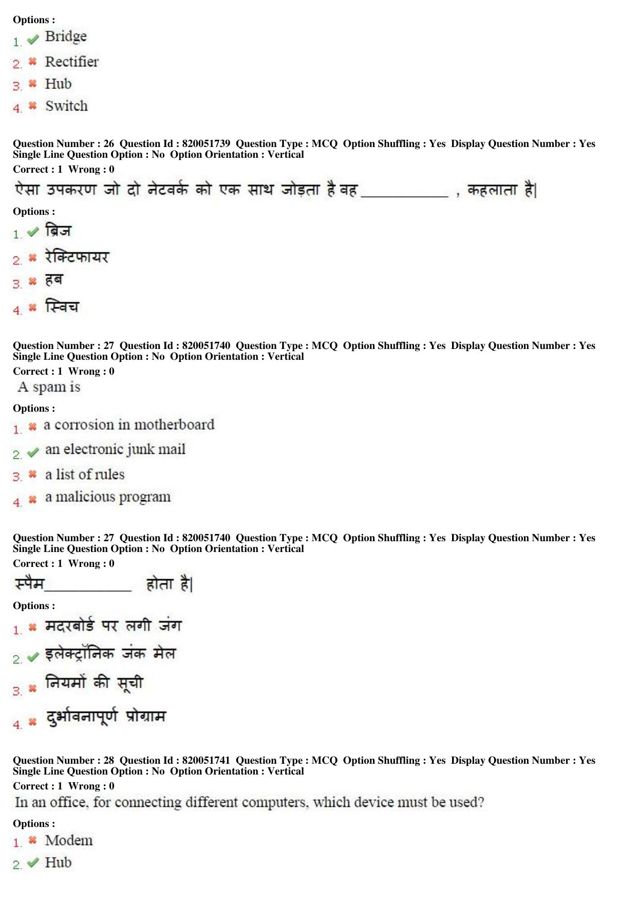 MP CPCT 17th Jan 2016 CPCT Question Paper Shift 1 - Page 14