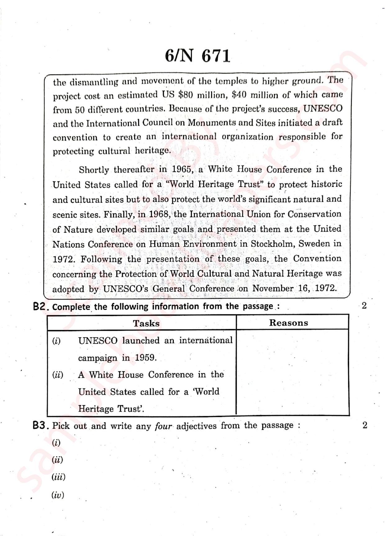 Maharashtra Board SSC English 2022 Question Paper - Page 6