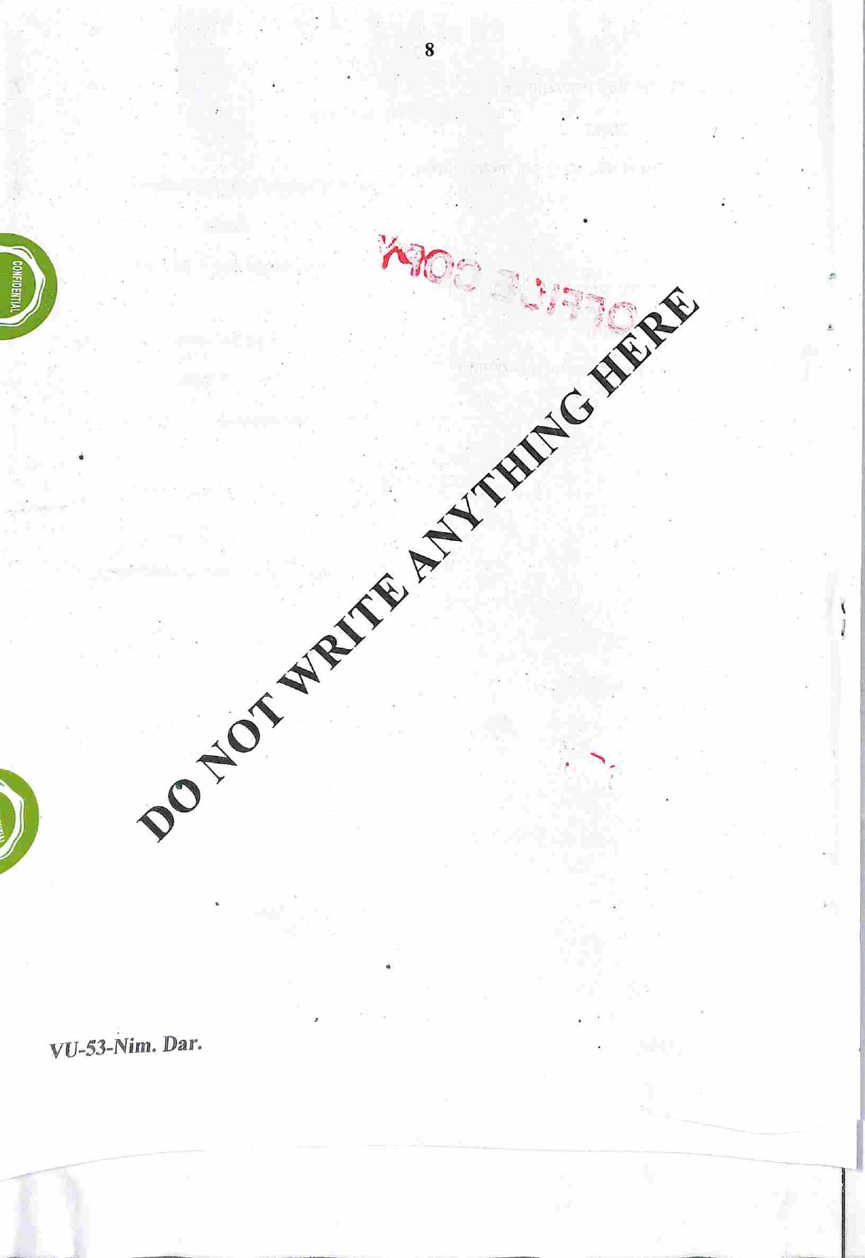 RBSE 2022 Nimbark Darshan Varishtha Upadhyay Question Paper - Page 9