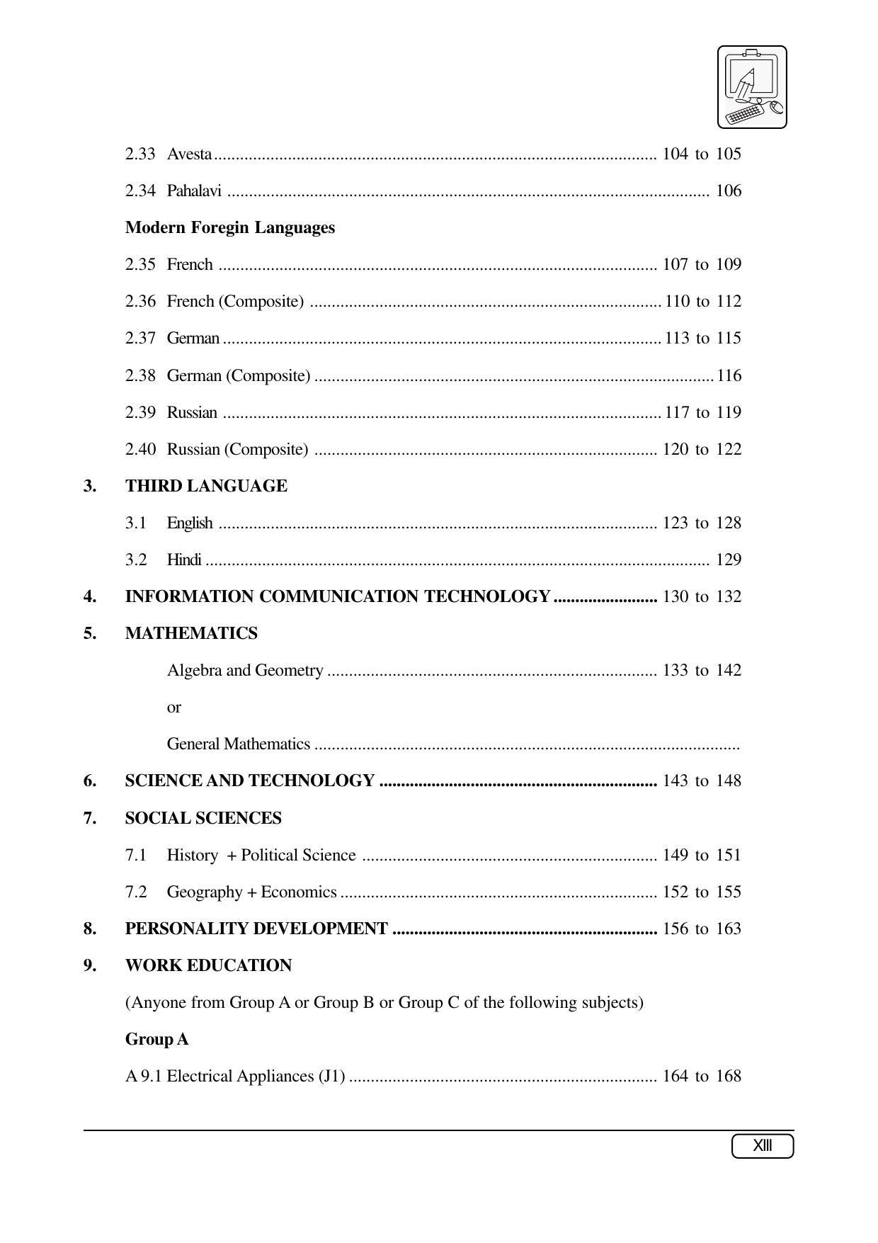 Maharashtra SSC Syllabus (Complete) - Page 8