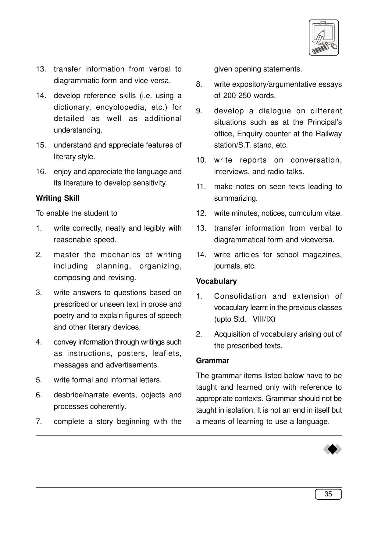 Maharashtra SSC Syllabus (Complete) - Page 56