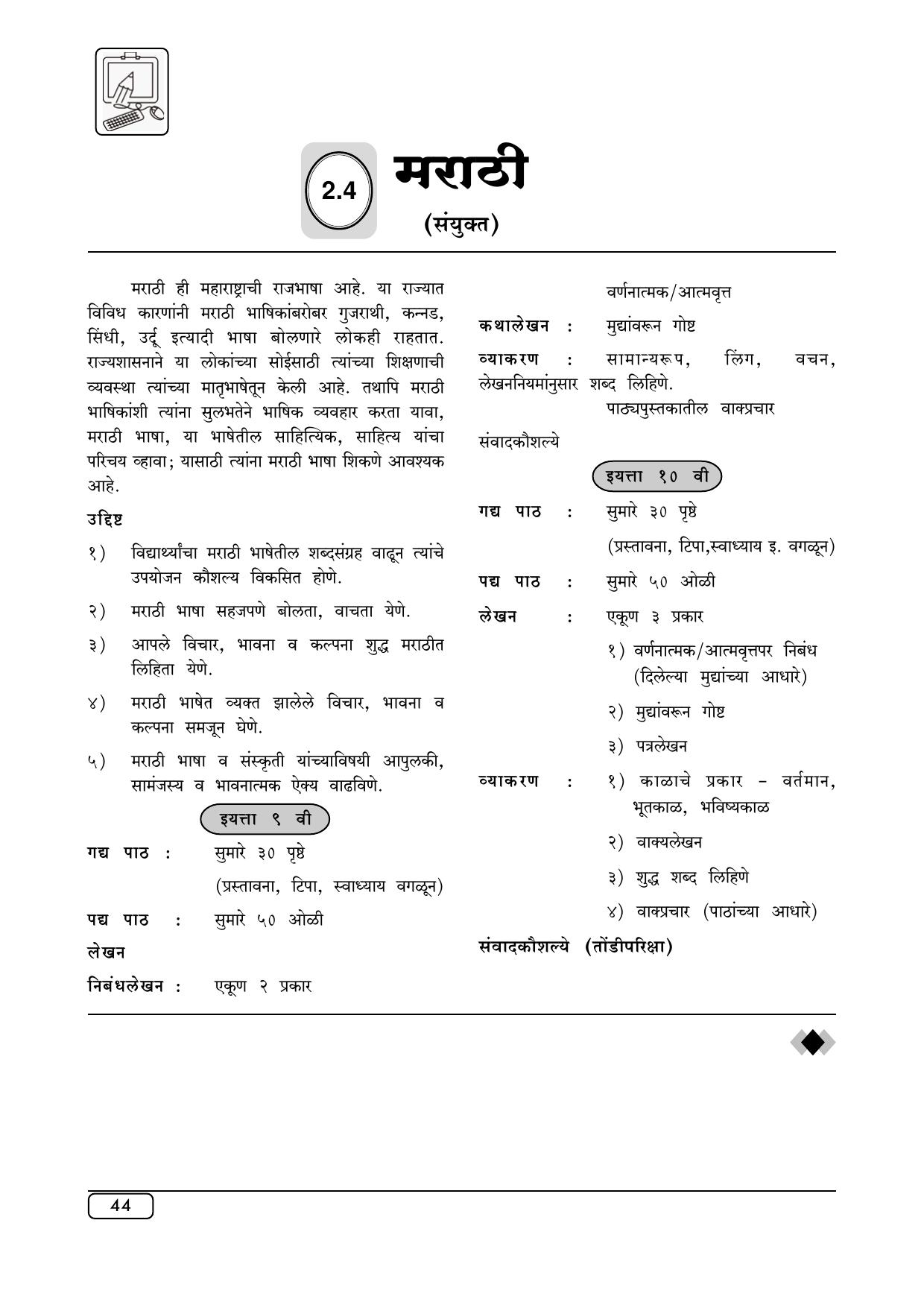 Maharashtra SSC Syllabus (Complete) - Page 65