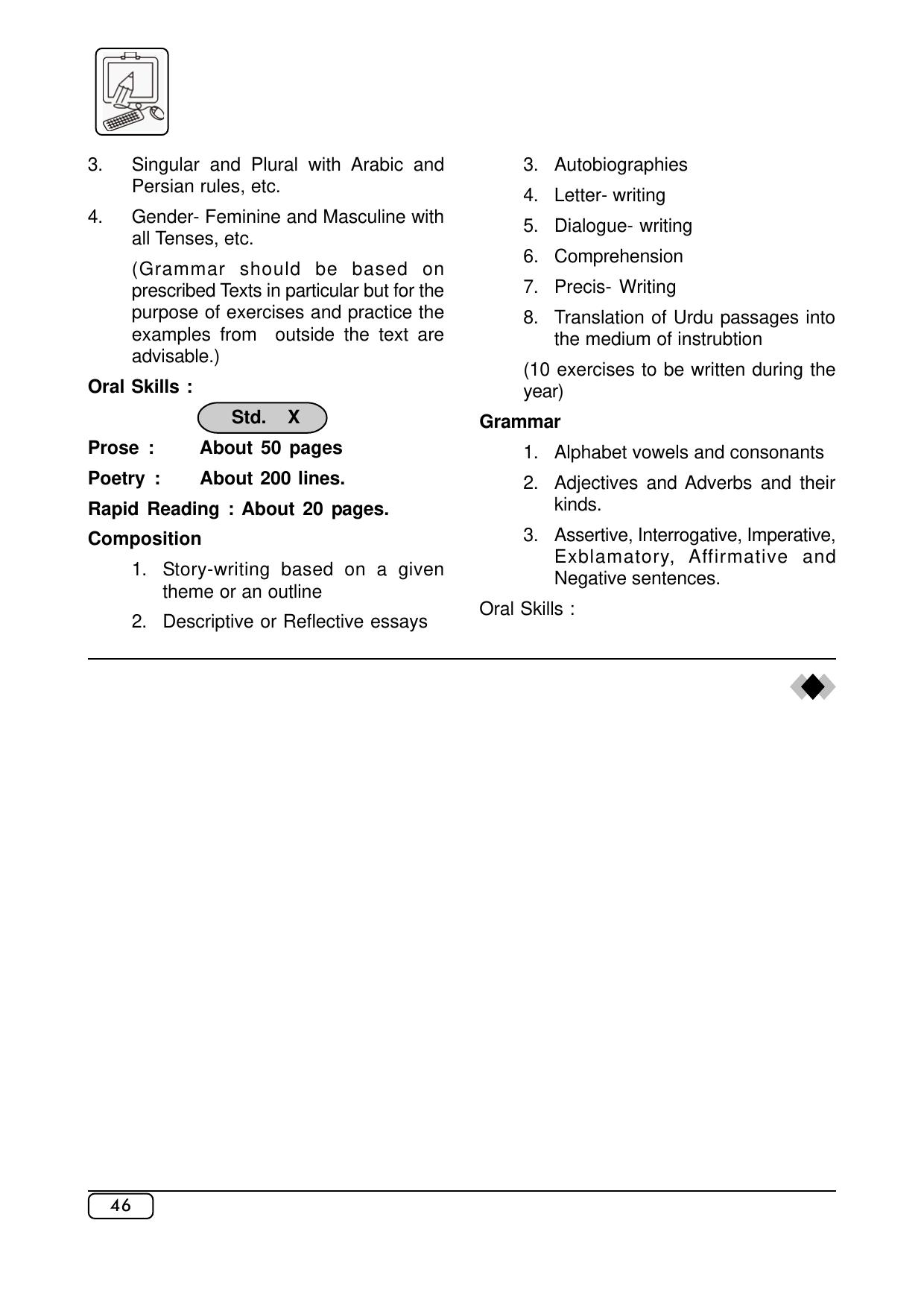 Maharashtra SSC Syllabus (Complete) - Page 67