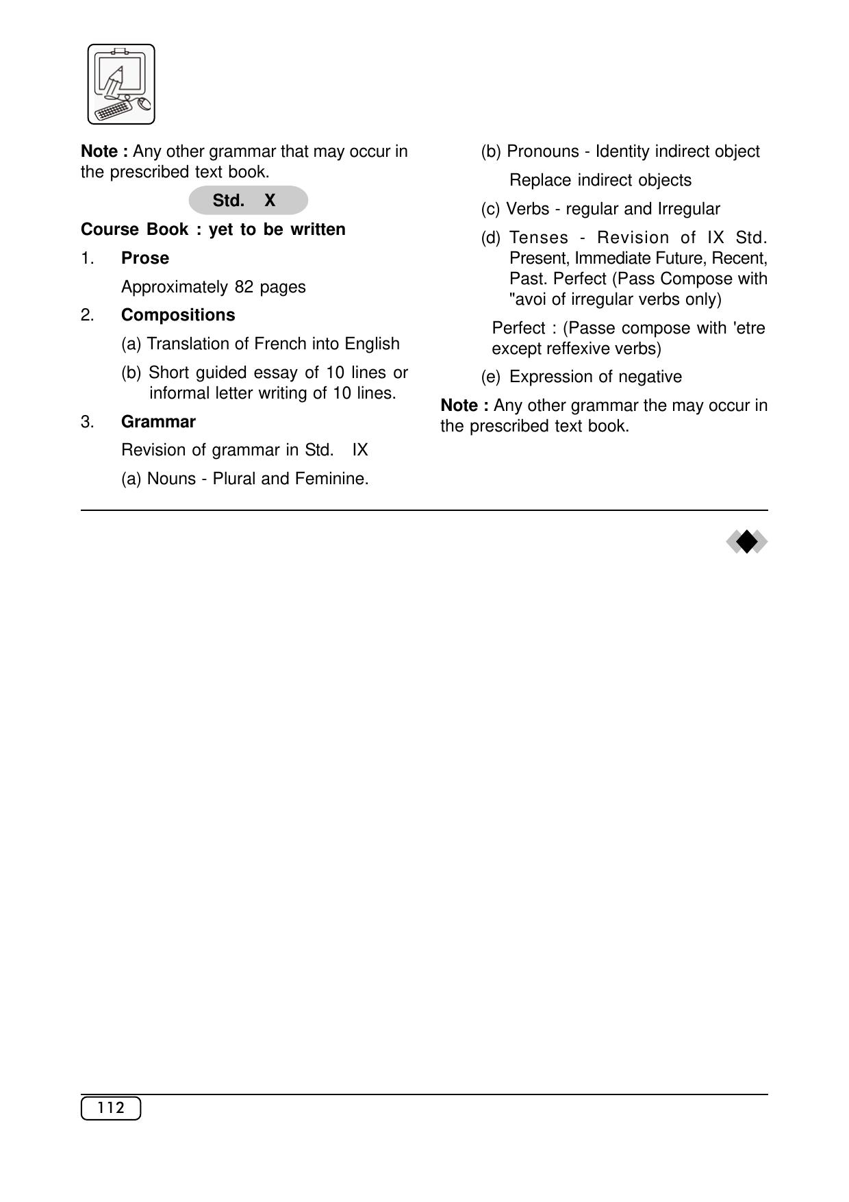 Maharashtra SSC Syllabus (Complete) - Page 133