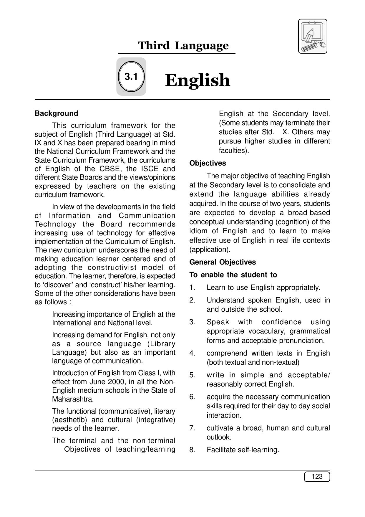 Maharashtra SSC Syllabus (Complete) - Page 144