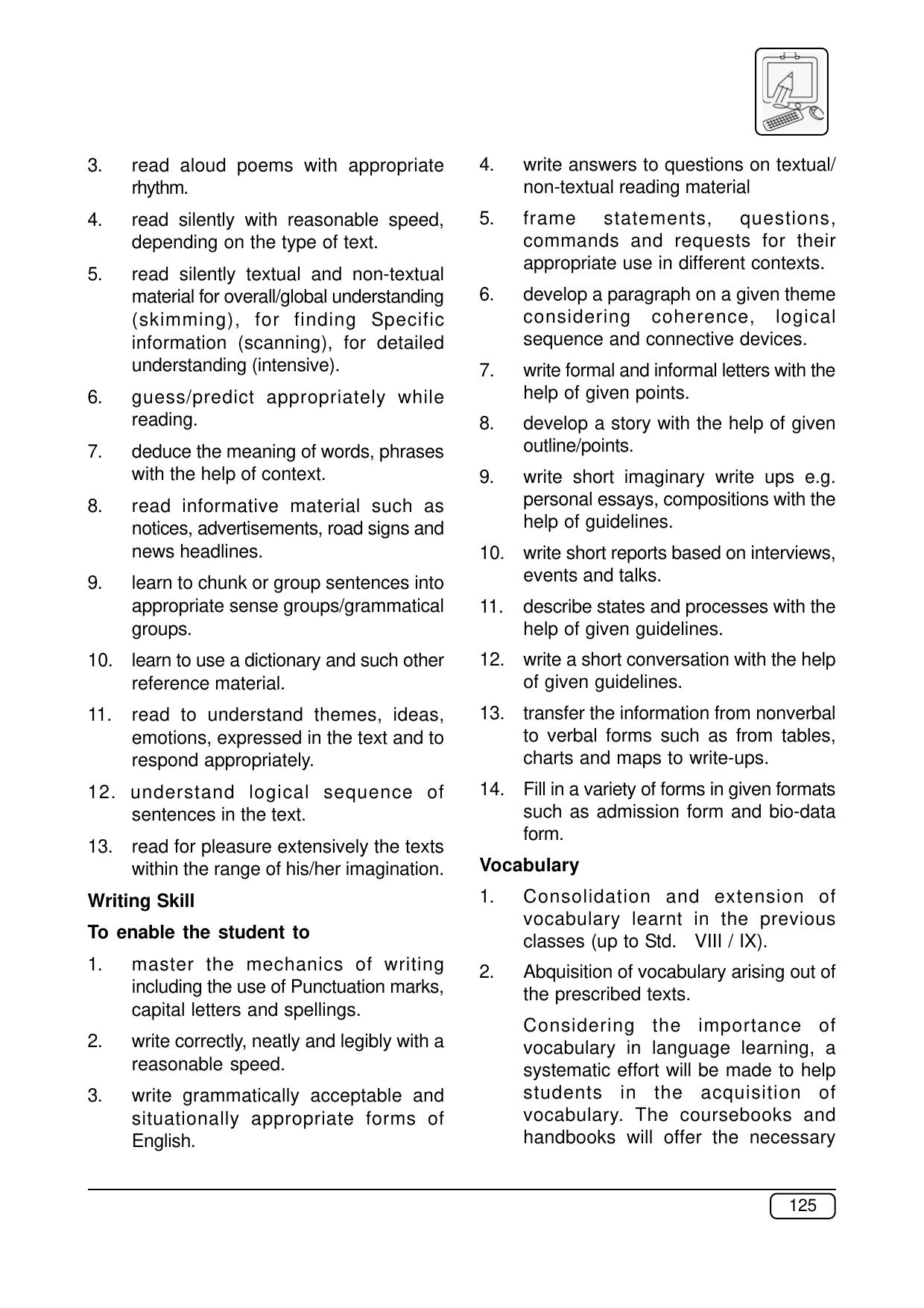Maharashtra SSC Syllabus (Complete) - Page 146