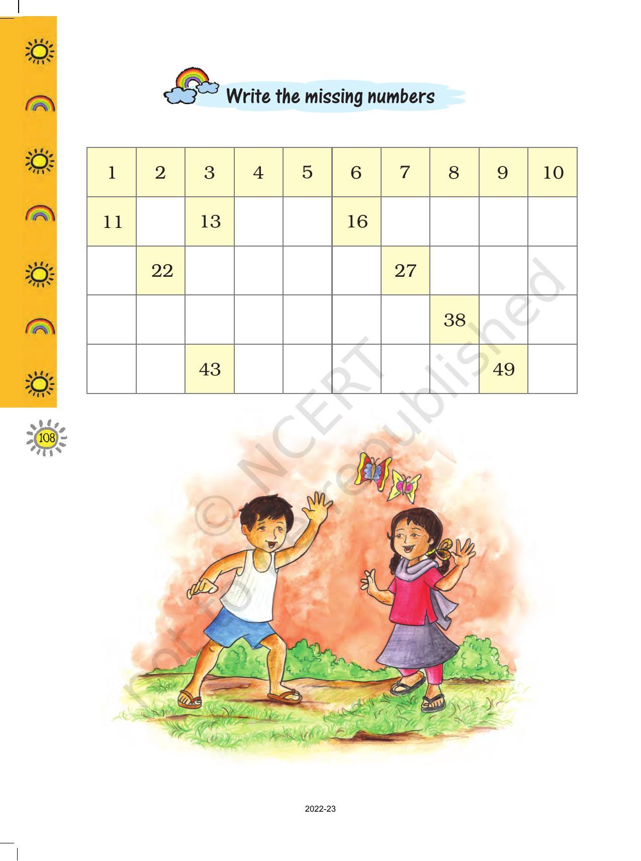 NCERT Book for Class 1 Maths :Chapter 8-Numbers From Twenty One To Fifty - Page 5