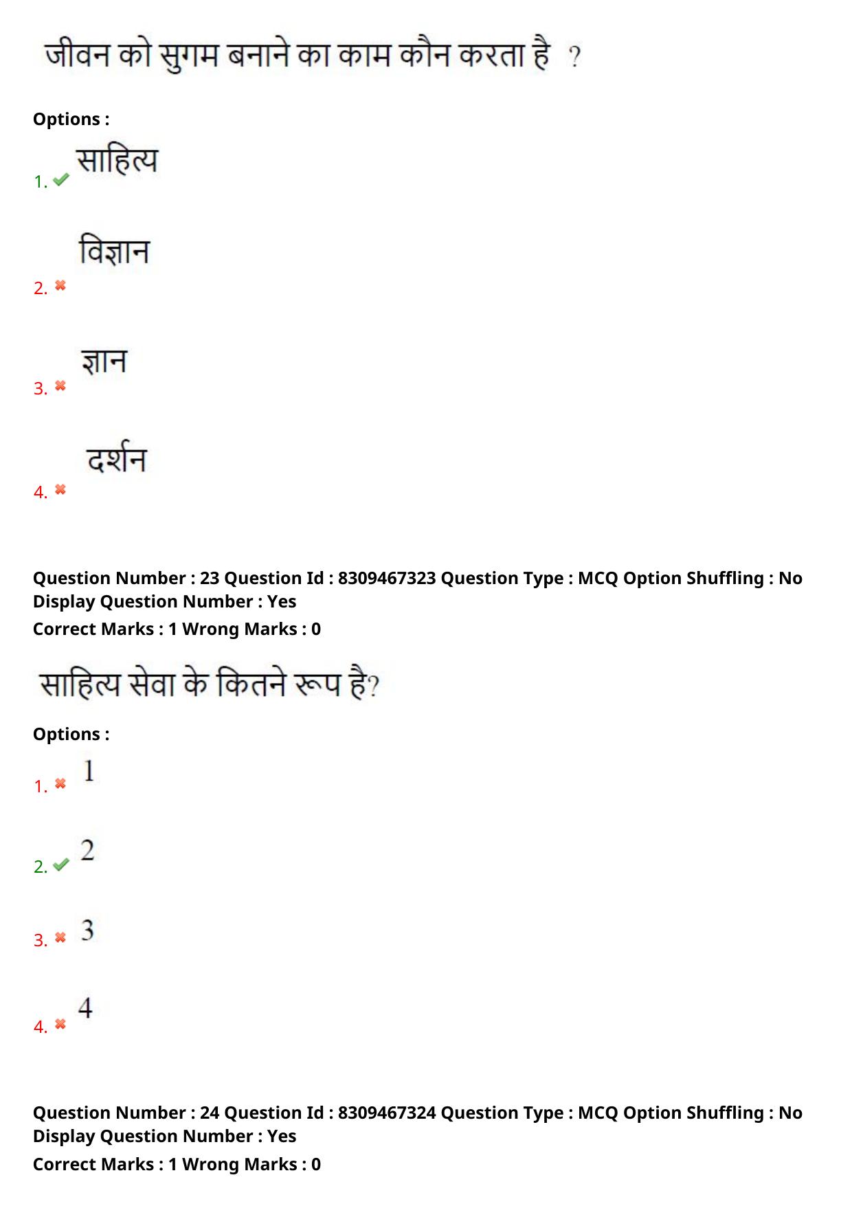 APPGCET 2024 Hindi Paper with Answer Key - Page 13