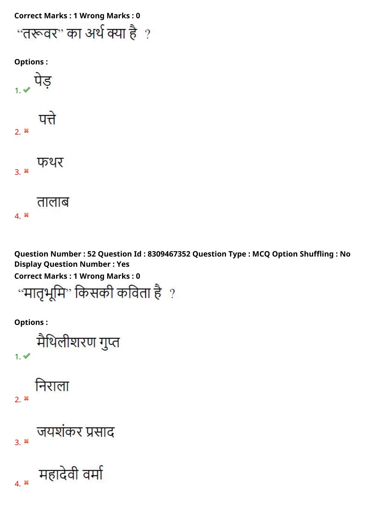 APPGCET 2024 Hindi Paper with Answer Key - Page 28