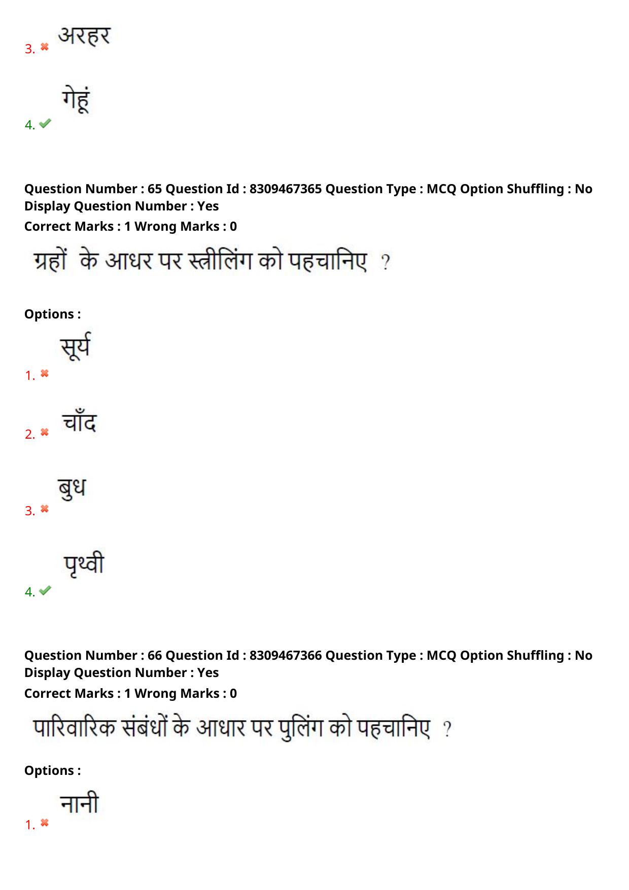 APPGCET 2024 Hindi Paper with Answer Key - Page 35