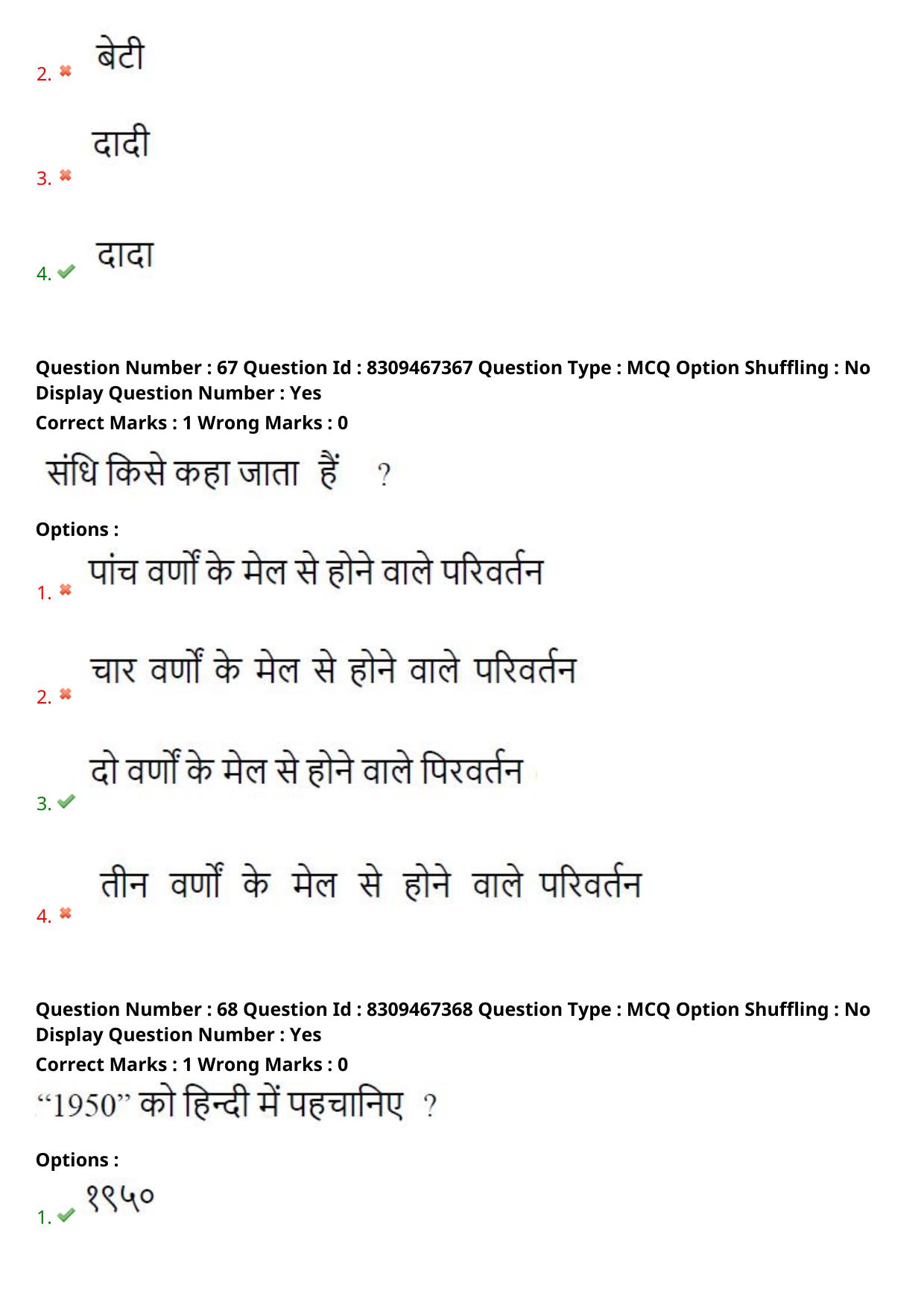 APPGCET 2024 Hindi Paper with Answer Key - Page 36