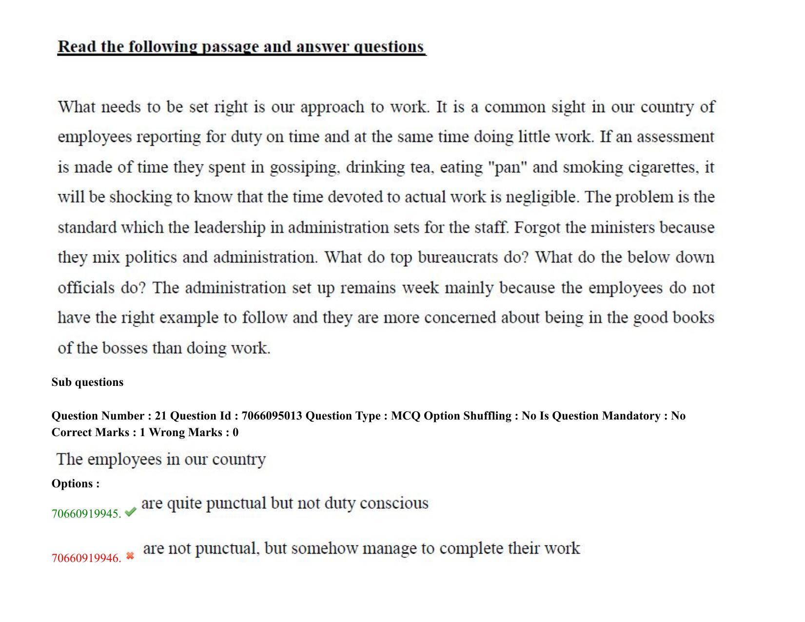 TS CPGET 2020 M.B.A. (5 years Integrated) (Shift 3) Question Paper with Answer Key - Page 14