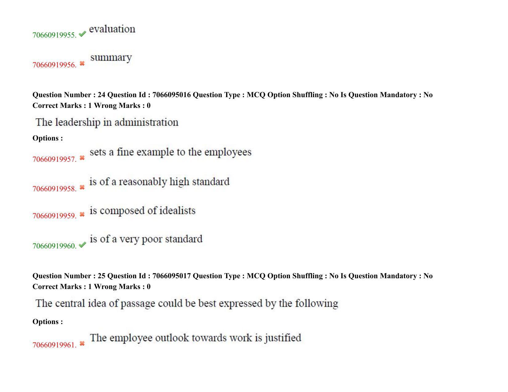 TS CPGET 2020 M.B.A. (5 years Integrated) (Shift 3) Question Paper with Answer Key - Page 16