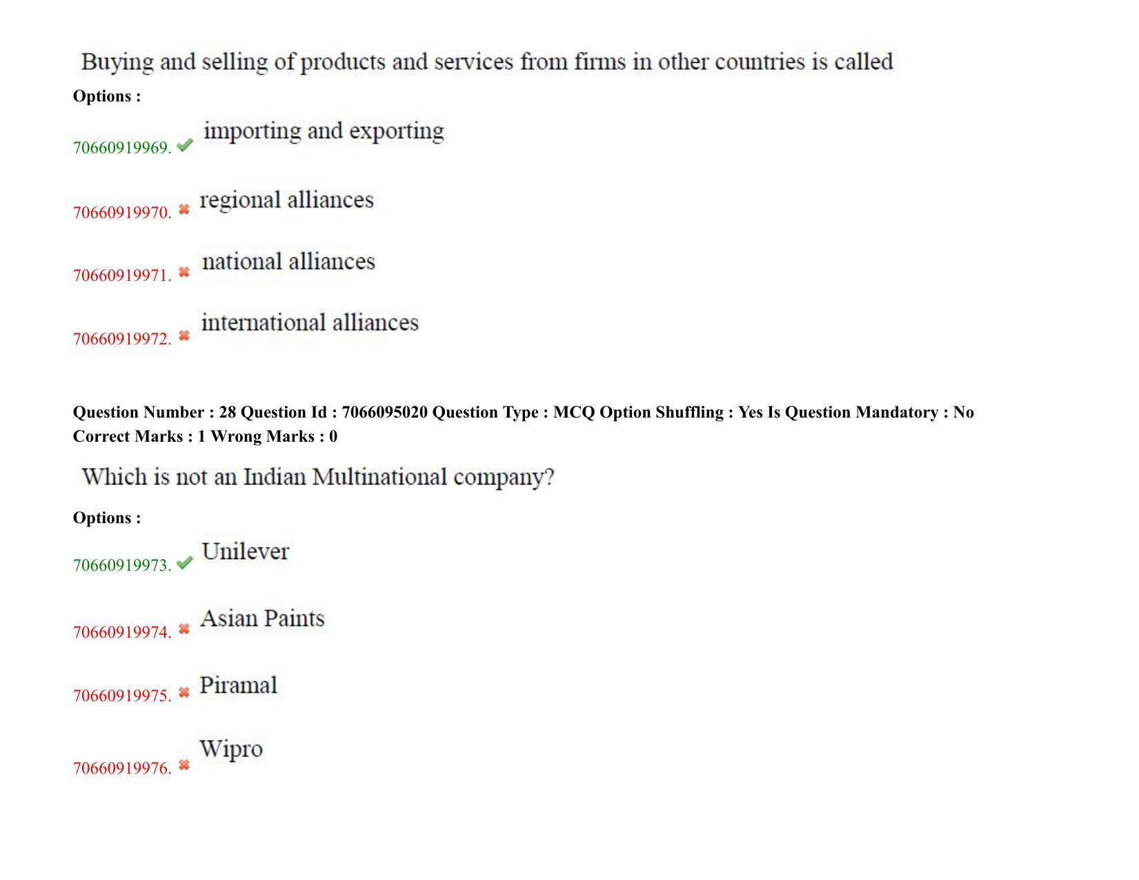 TS CPGET 2020 M.B.A. (5 years Integrated) (Shift 3) Question Paper with Answer Key - Page 18