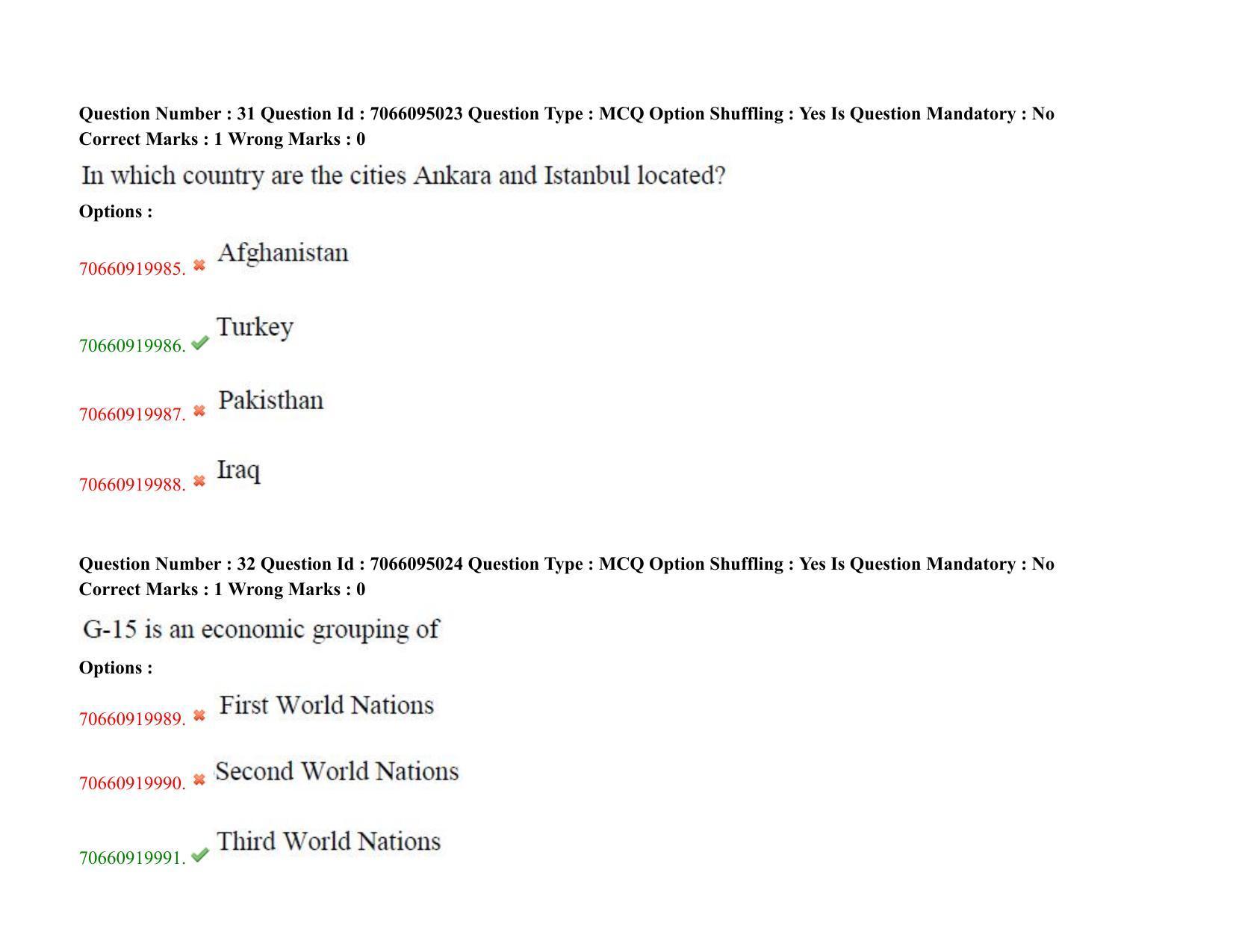 TS CPGET 2020 M.B.A. (5 years Integrated) (Shift 3) Question Paper with Answer Key - Page 20