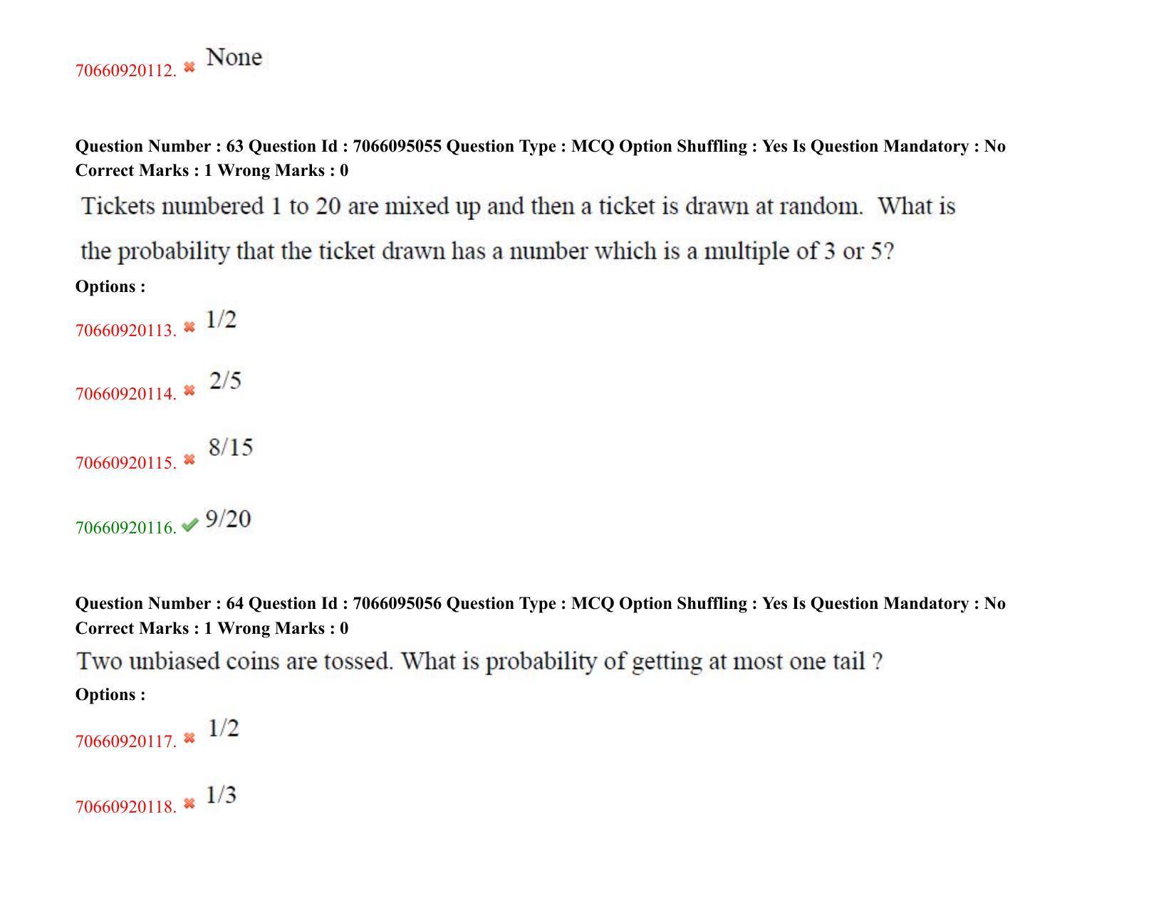 TS CPGET 2020 M.B.A. (5 years Integrated) (Shift 3) Question Paper with Answer Key - Page 38