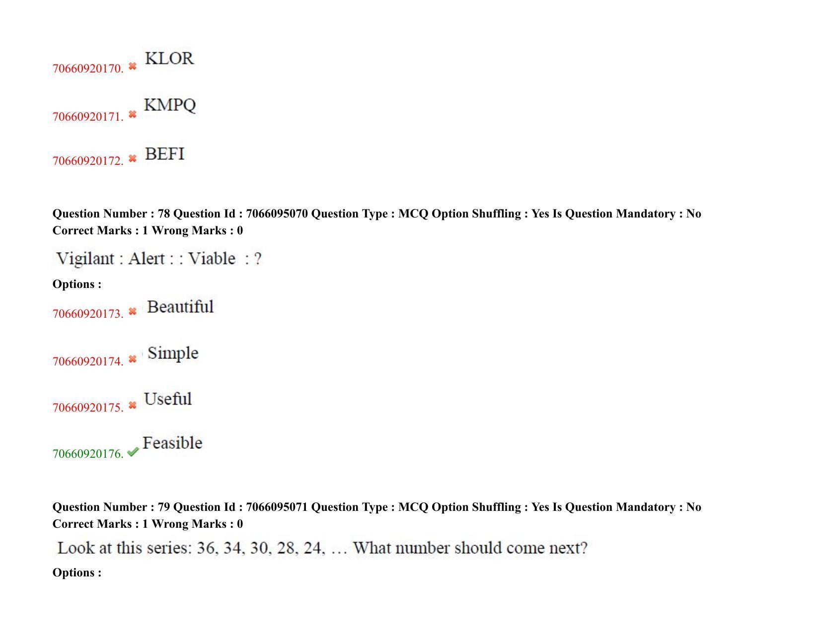 TS CPGET 2020 M.B.A. (5 years Integrated) (Shift 3) Question Paper with Answer Key - Page 46