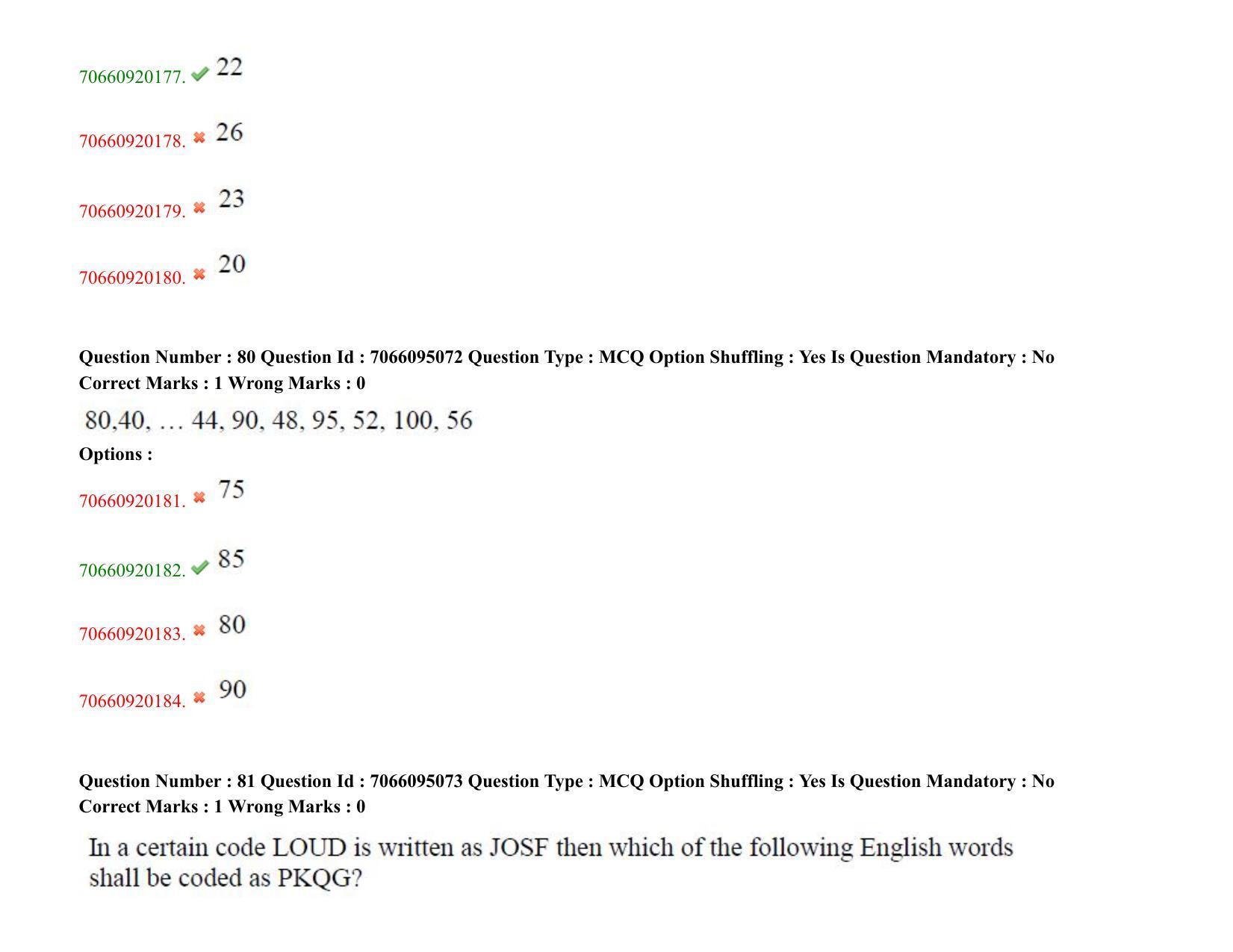 TS CPGET 2020 M.B.A. (5 years Integrated) (Shift 3) Question Paper with Answer Key - Page 47