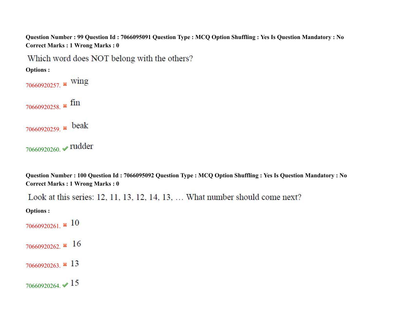 TS CPGET 2020 M.B.A. (5 years Integrated) (Shift 3) Question Paper with Answer Key - Page 58