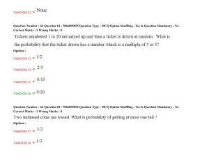 TS CPGET 2020 M.B.A. (5 years Integrated) (Shift 3) Question Paper with Answer Key