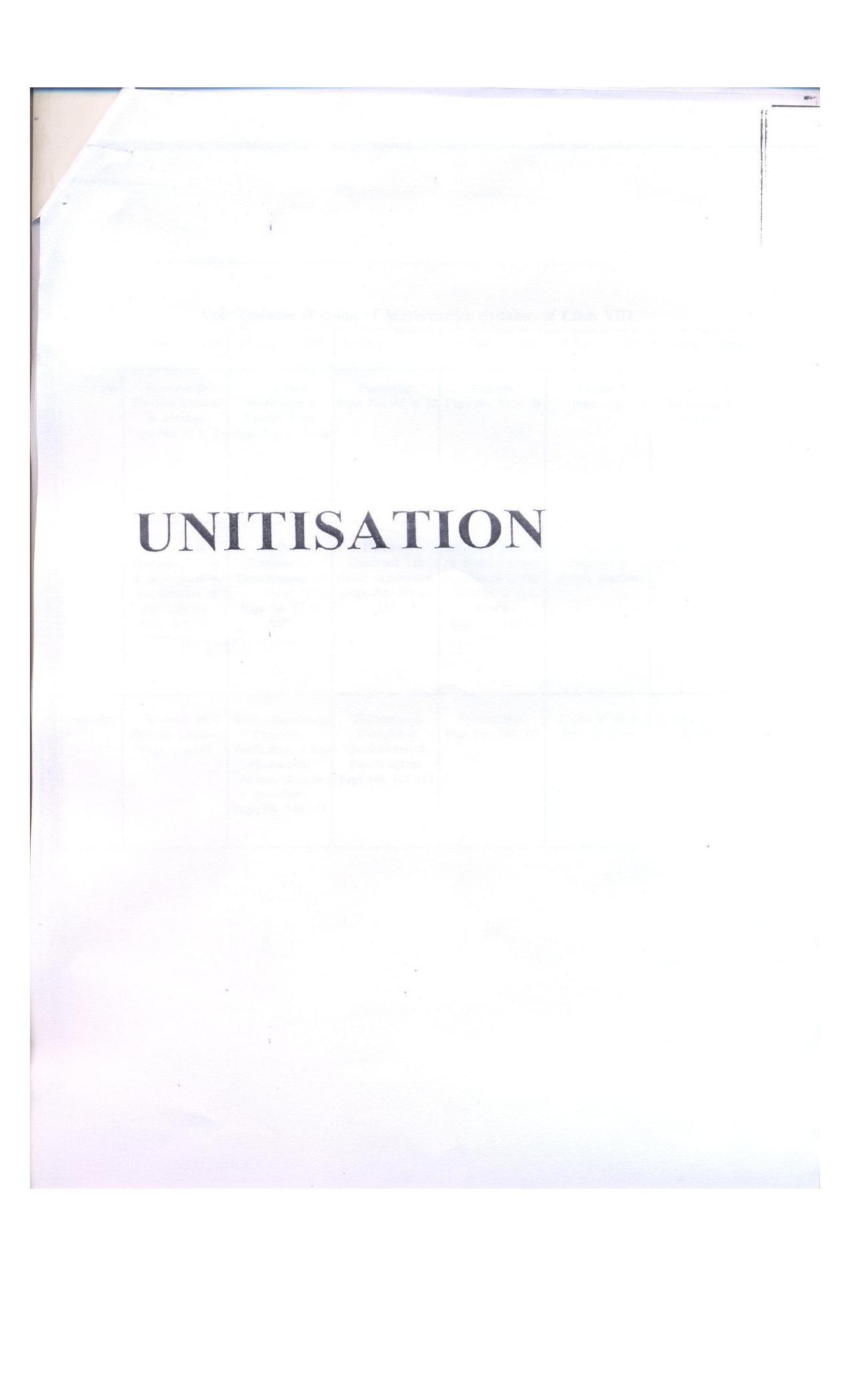 WBBSE Class 10th  Syllabus [Mathematics] - Page 8