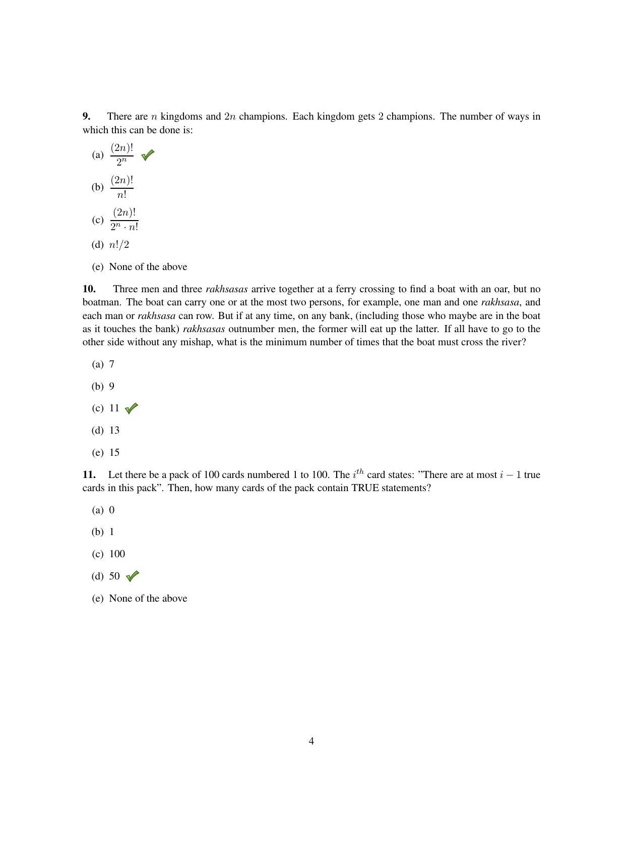 TIFR GS 2013 Computer & Systems Sciences Question Paper - Page 5