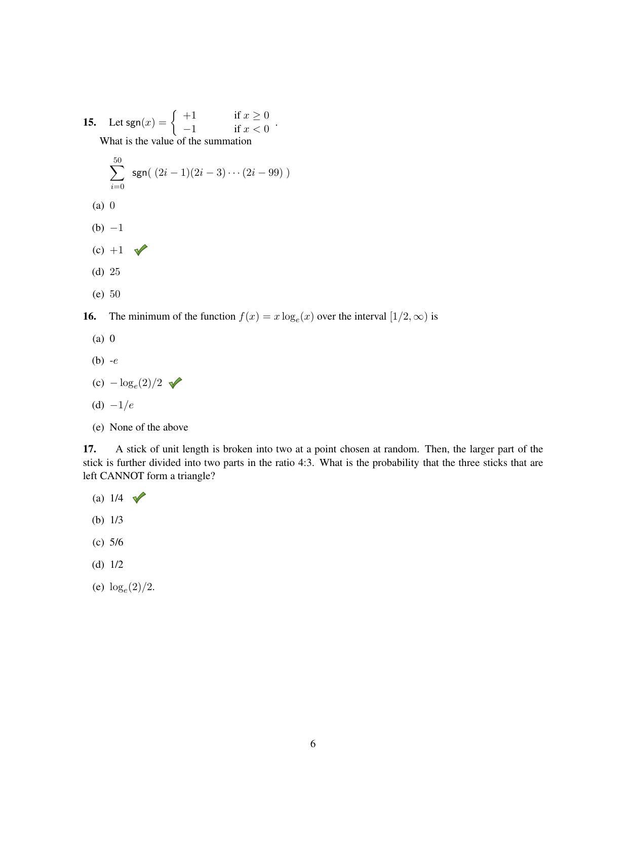 TIFR GS 2013 Computer & Systems Sciences Question Paper - Page 7