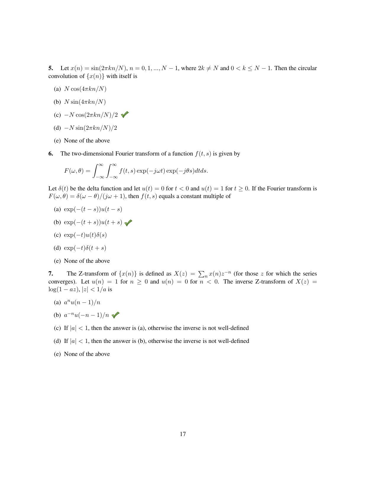 TIFR GS 2013 Computer & Systems Sciences Question Paper - Page 18
