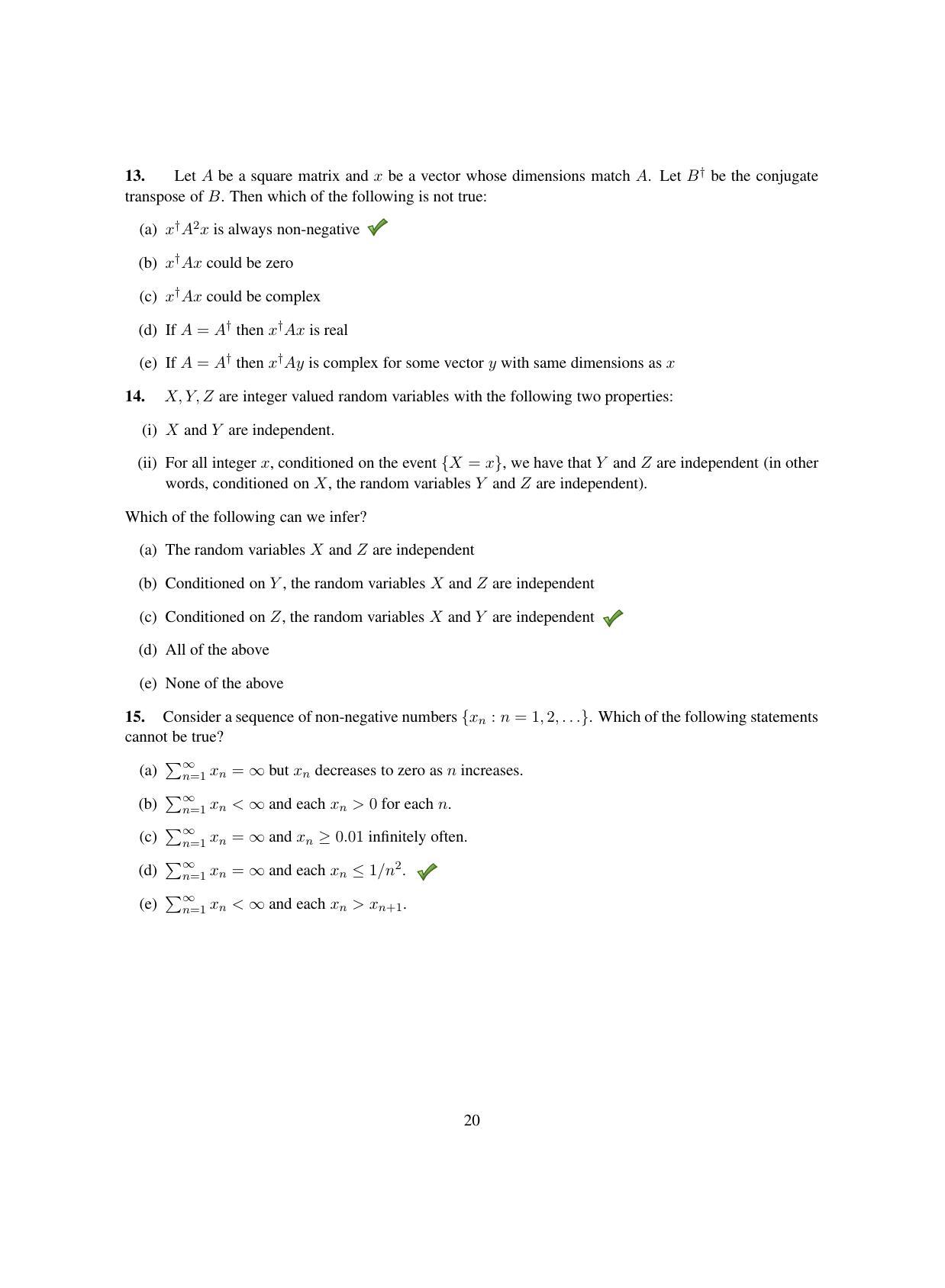 TIFR GS 2013 Computer & Systems Sciences Question Paper - Page 21