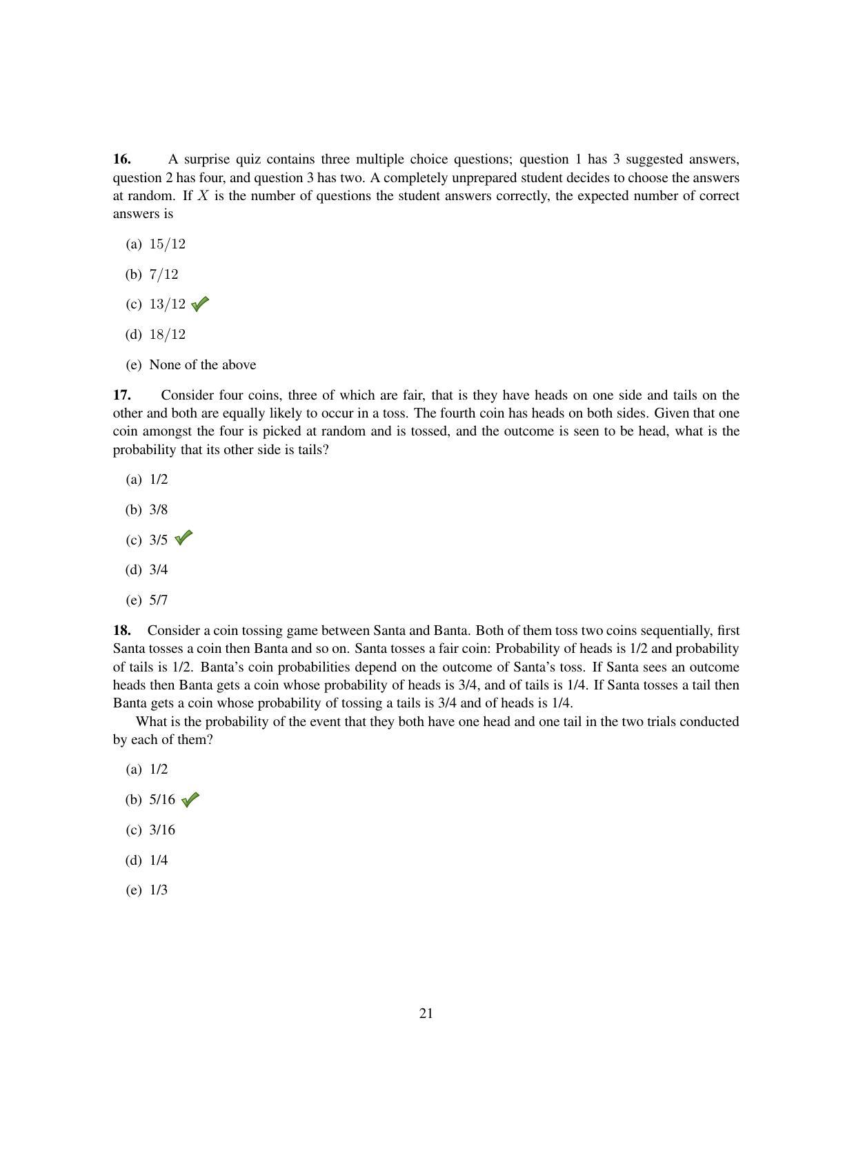 TIFR GS 2013 Computer & Systems Sciences Question Paper - Page 22