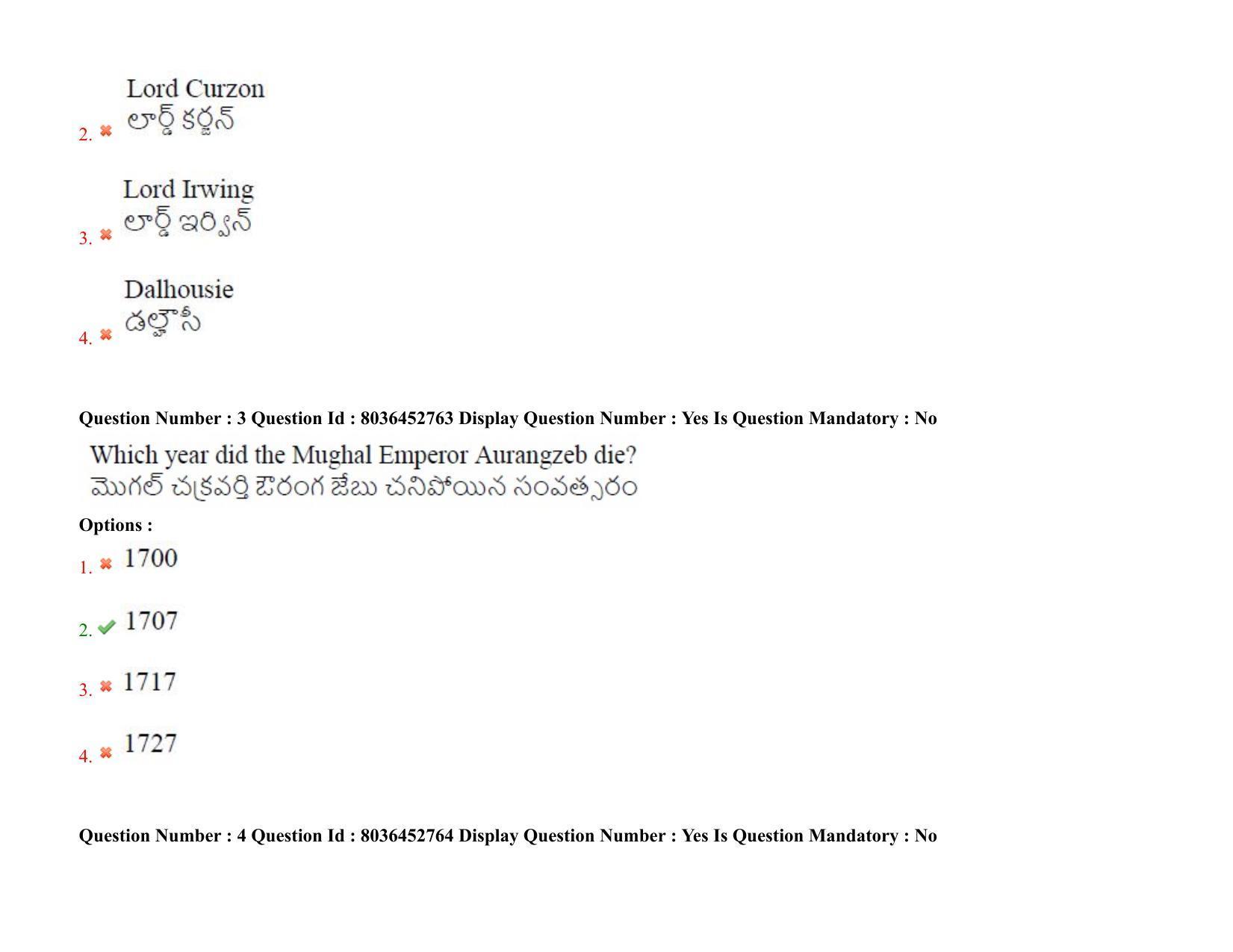 AP LAWCET 2021 - 5 Year LLB Question Paper With Keys - Page 3