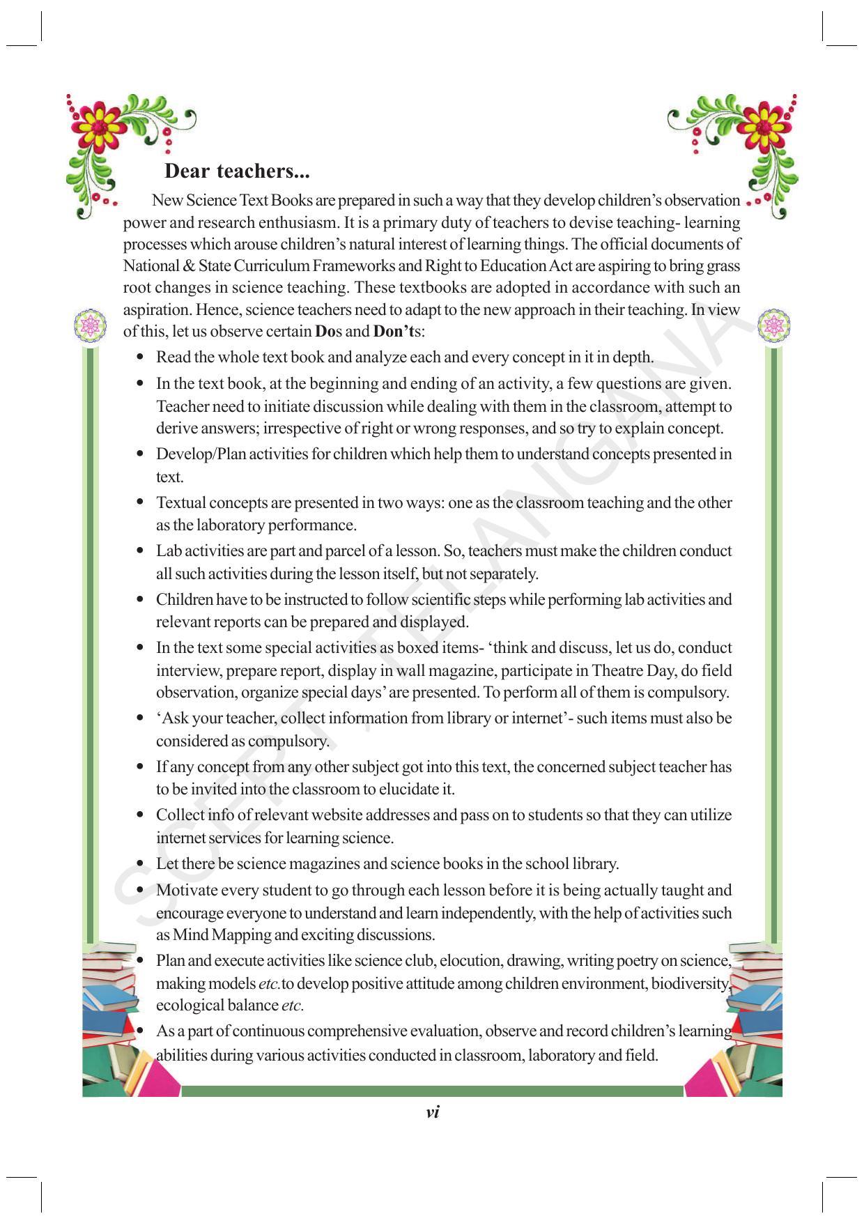 TS SCERT Class 8 Physical Science  (English Medium) Text Book - Page 8