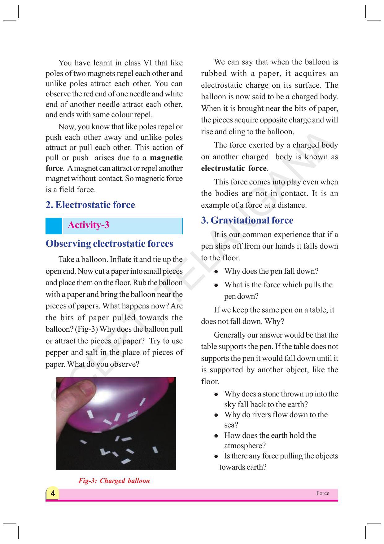 TS SCERT Class 8 Physical Science  (English Medium) Text Book - Page 16