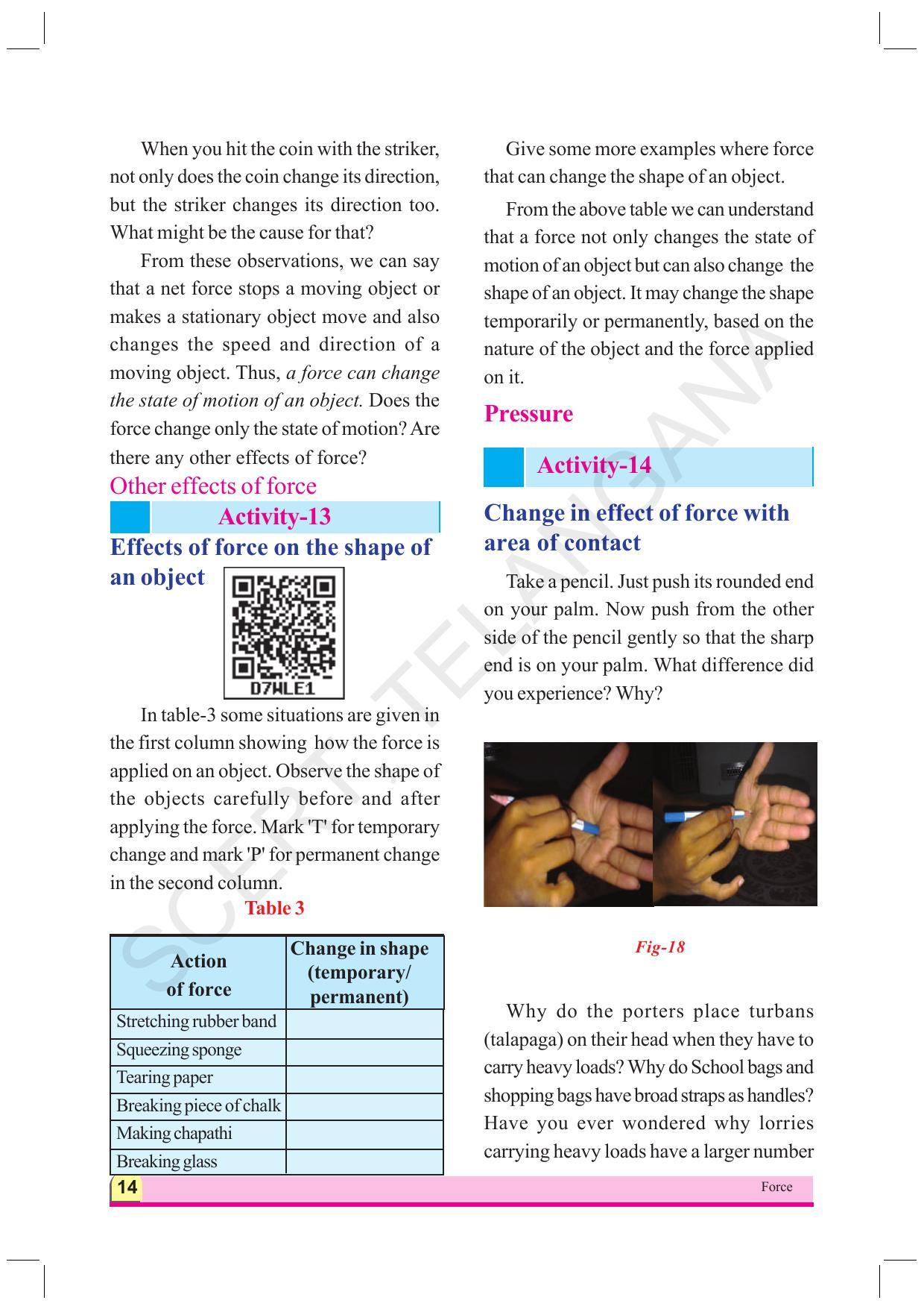 TS SCERT Class 8 Physical Science  (English Medium) Text Book - Page 26