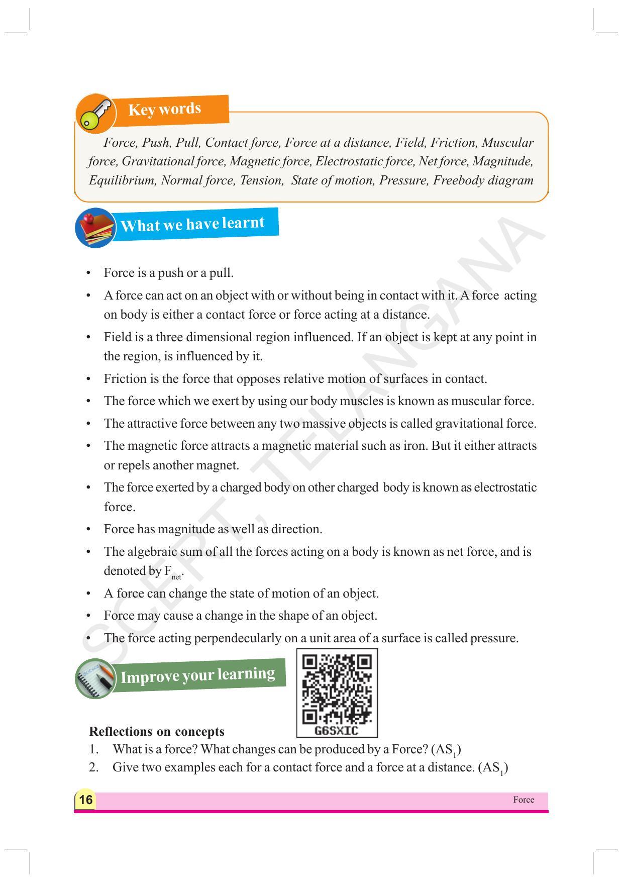 TS SCERT Class 8 Physical Science  (English Medium) Text Book - Page 28
