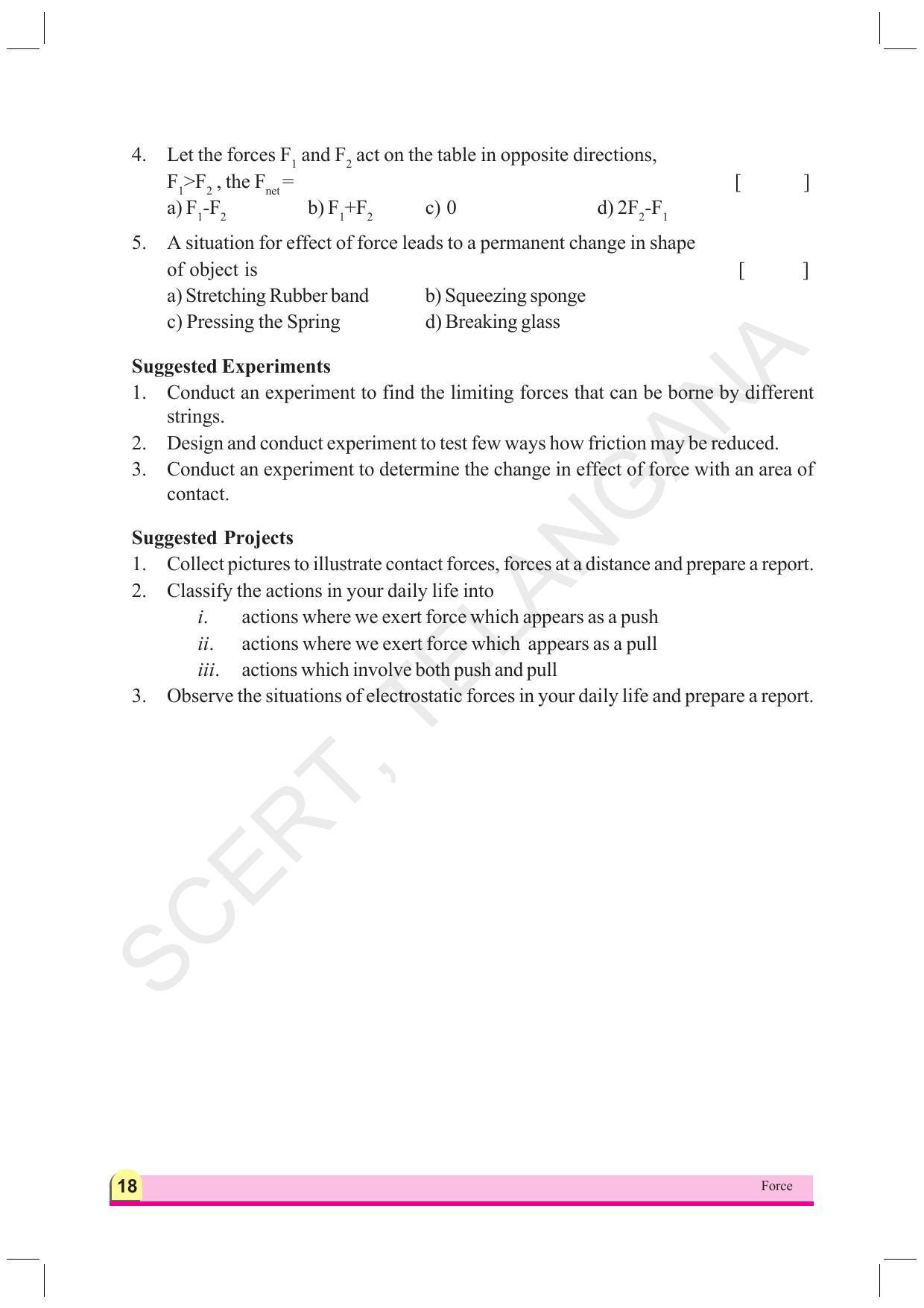 TS SCERT Class 8 Physical Science  (English Medium) Text Book - Page 30