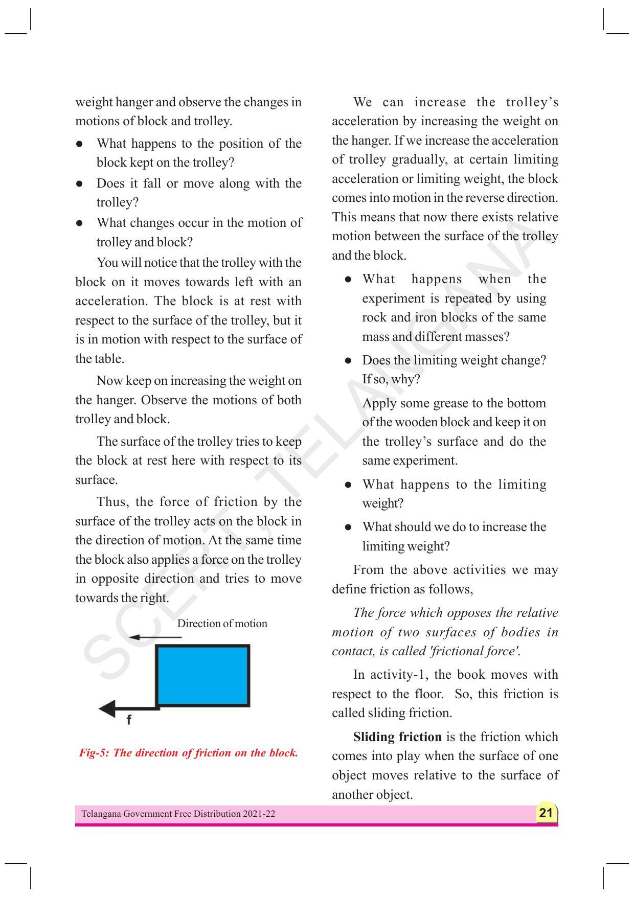 TS SCERT Class 8 Physical Science  (English Medium) Text Book - Page 33