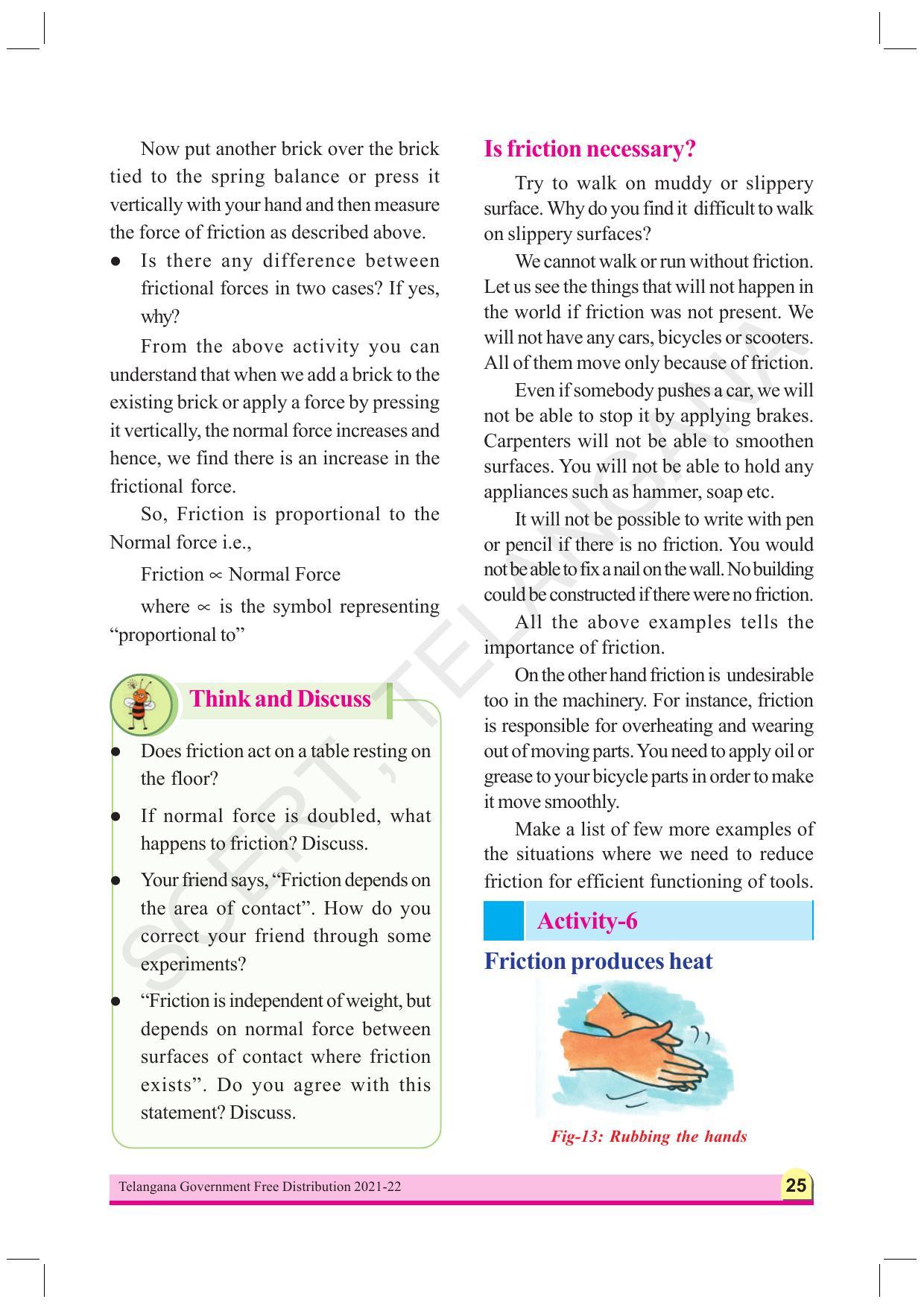 TS SCERT Class 8 Physical Science  (English Medium) Text Book - Page 37