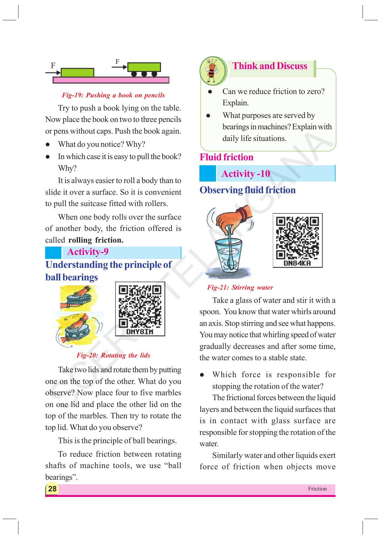 TS SCERT Class 8 Physical Science  (English Medium) Text Book - Page 40